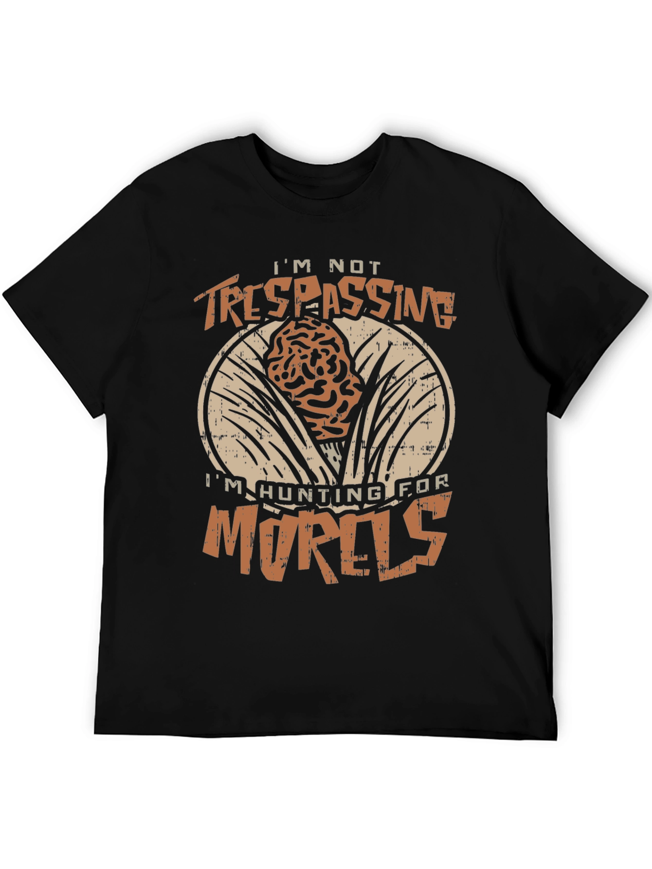 Morel Hunting T-Shirt - Funny Mushroom Hunter Tee