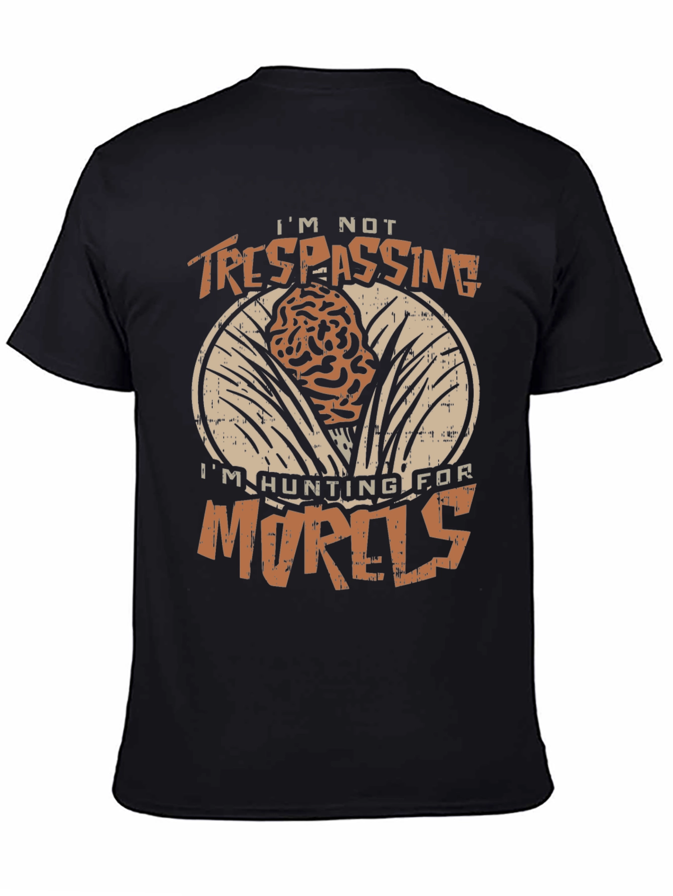 Morel Hunting T-Shirt - Funny Mushroom Hunter Tee