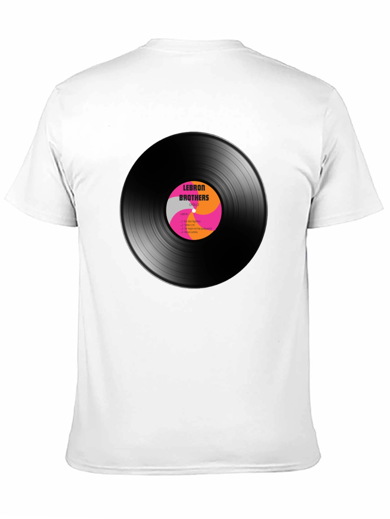 LeBron Brothers Vinyl Record Graphic T-Shirt