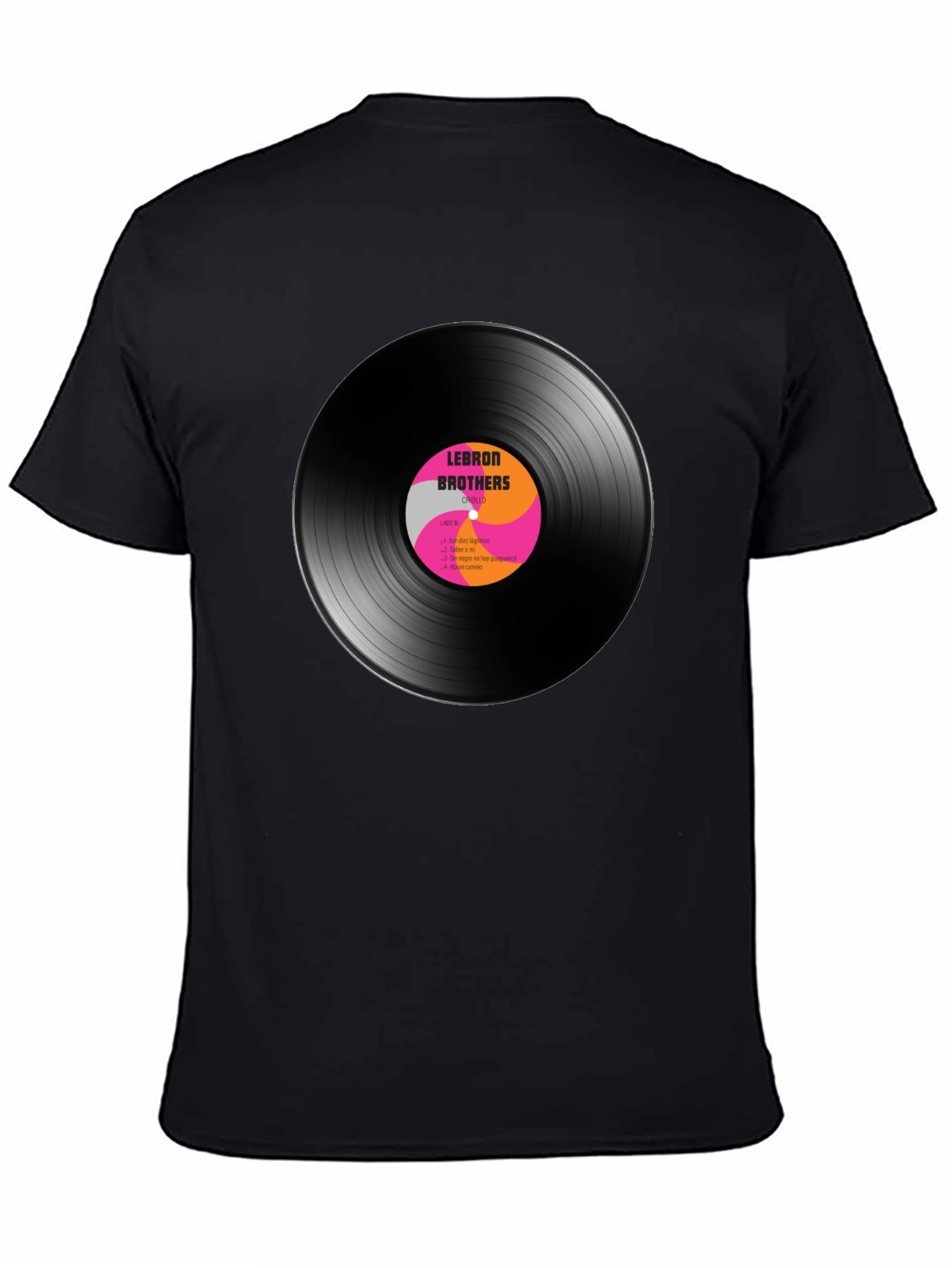 LeBron Brothers Vinyl Record Graphic T-Shirt
