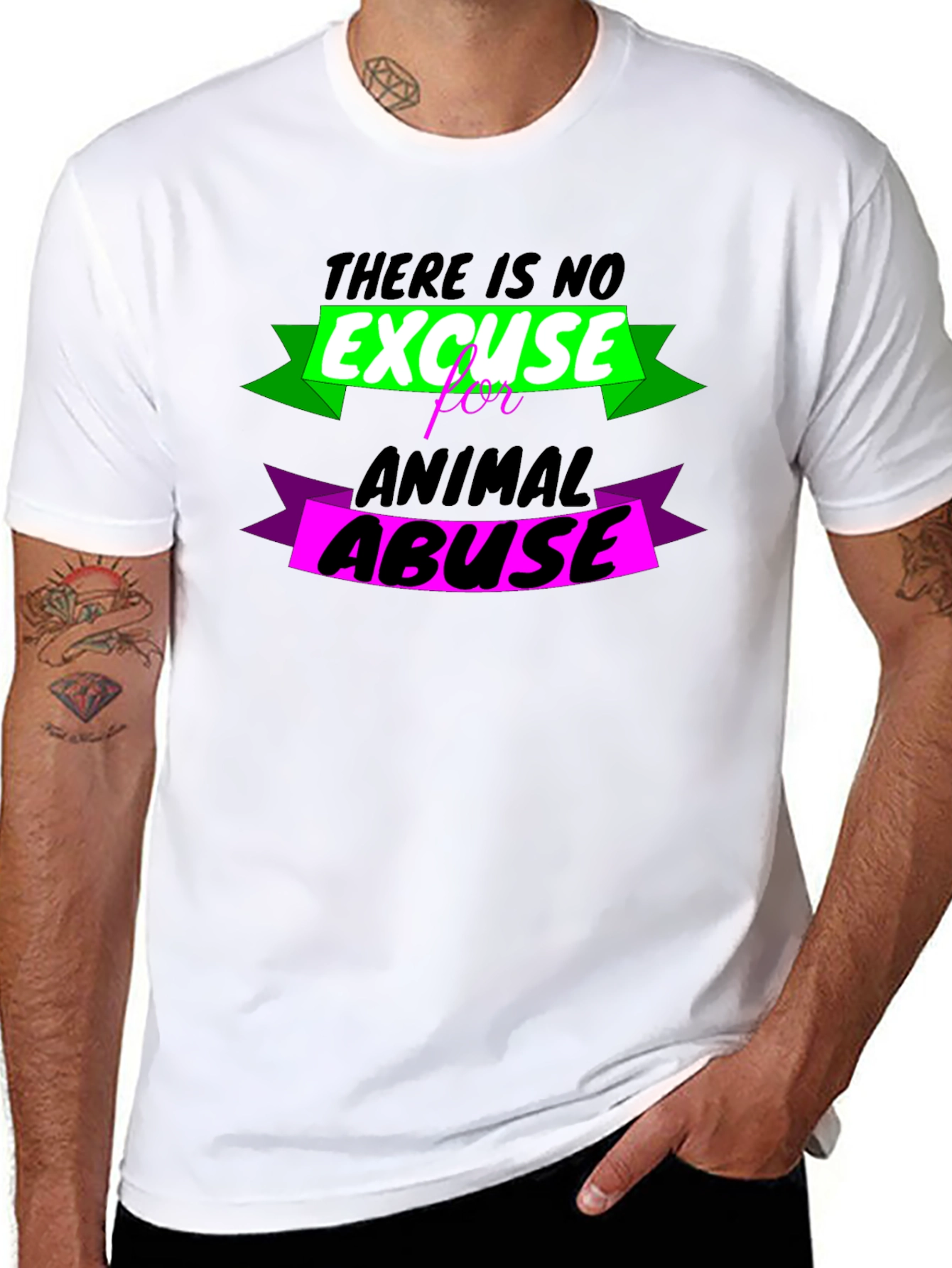 Animal Abuse Awareness Tee