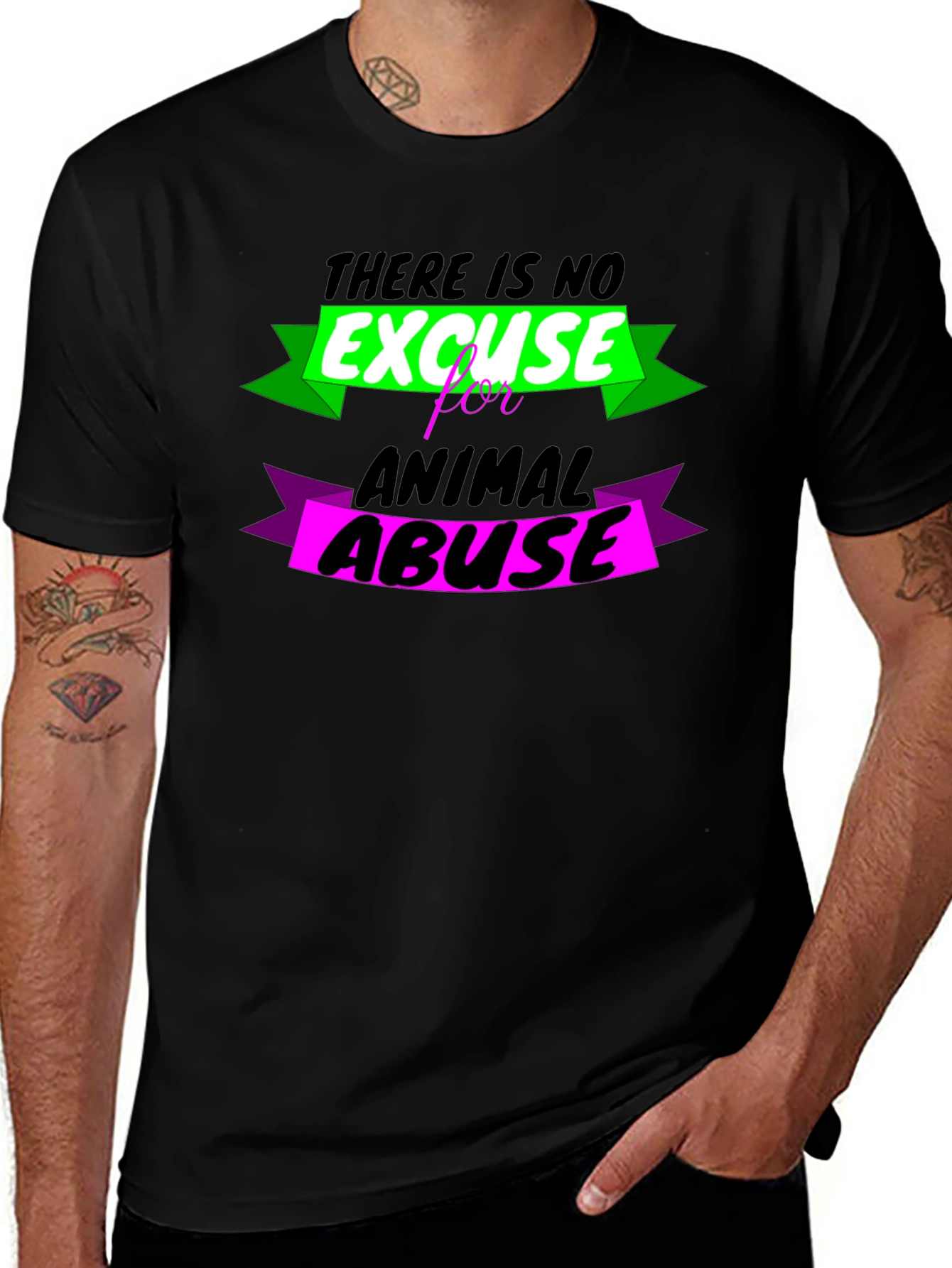 Animal Abuse Awareness Tee
