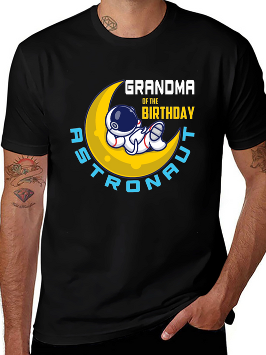 Grandma Birthday Astronaut T-Shirt
