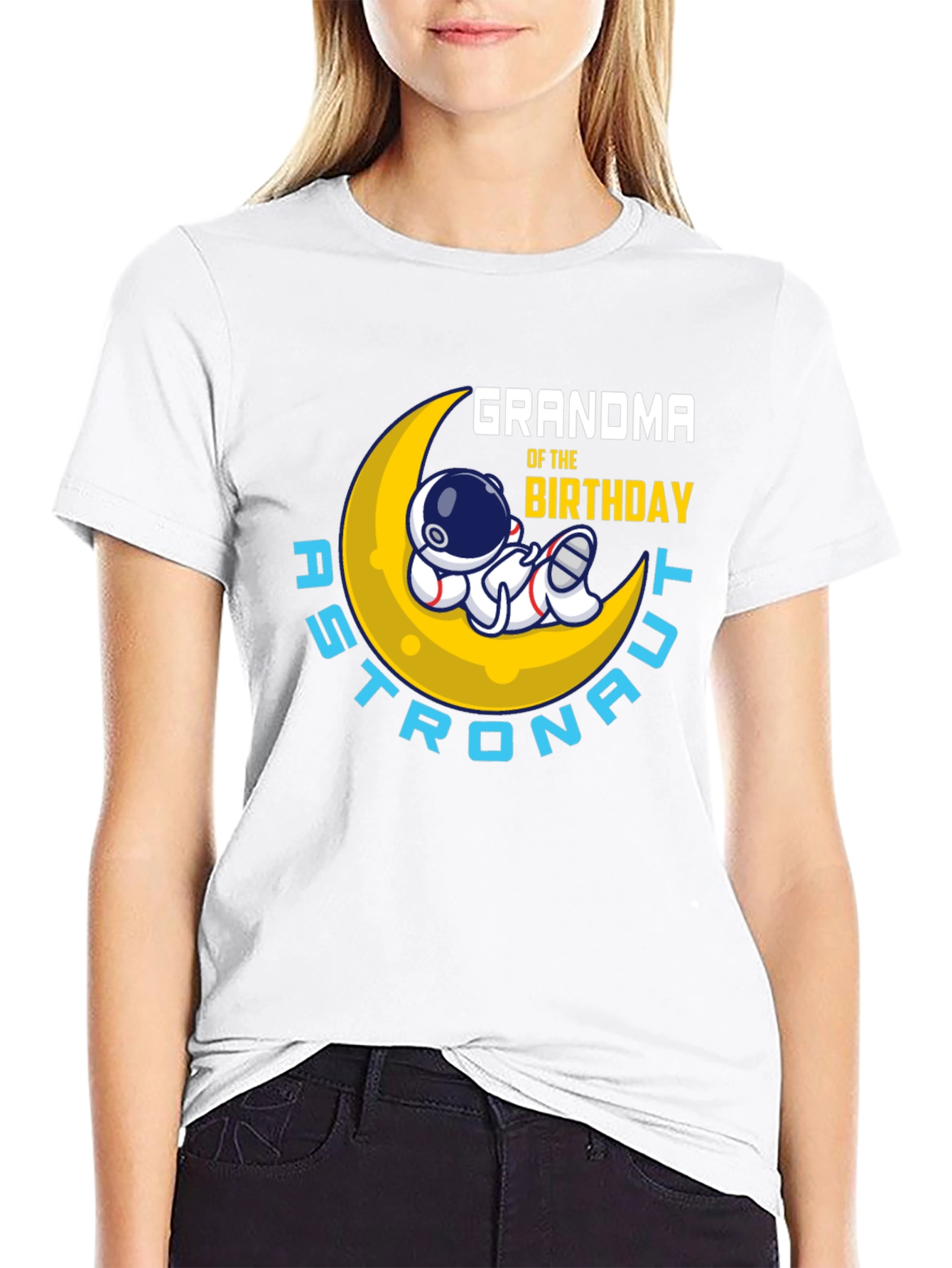 Grandma Birthday Astronaut T-Shirt