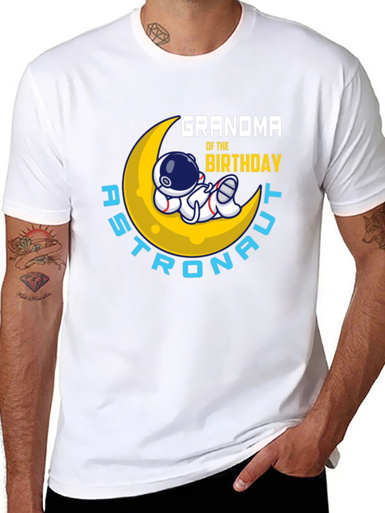 Grandma Birthday Astronaut T-Shirt