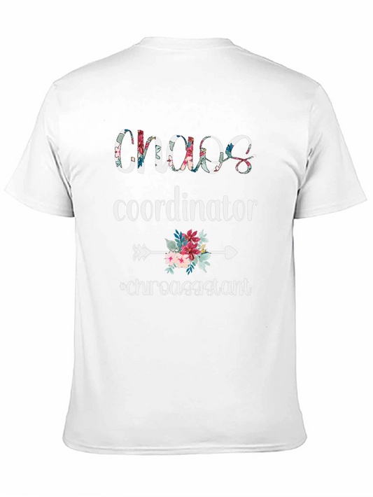 Chaos Coordinator Tee - Floral Arrow Design
