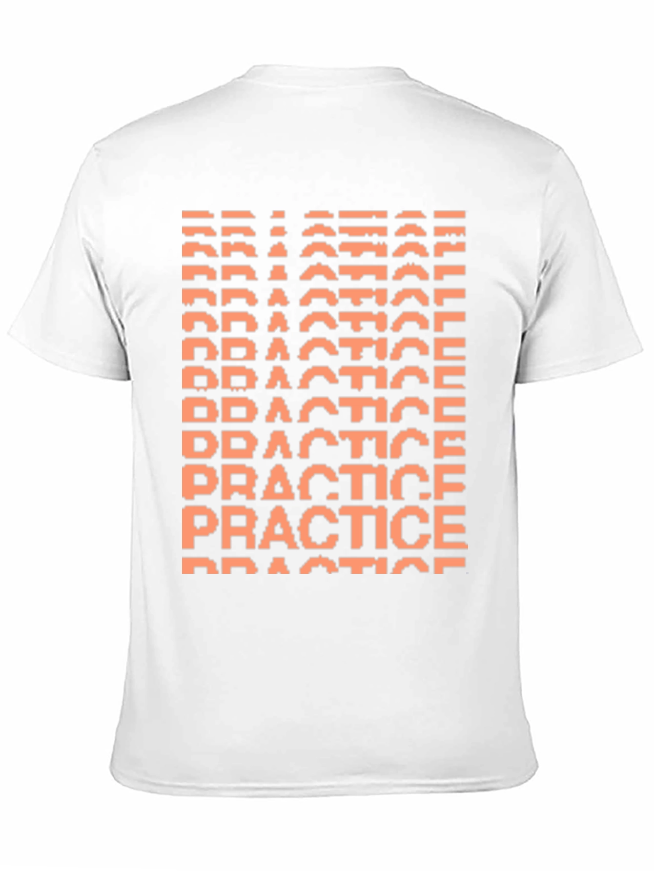 Practice Pixel Art Black T-Shirt