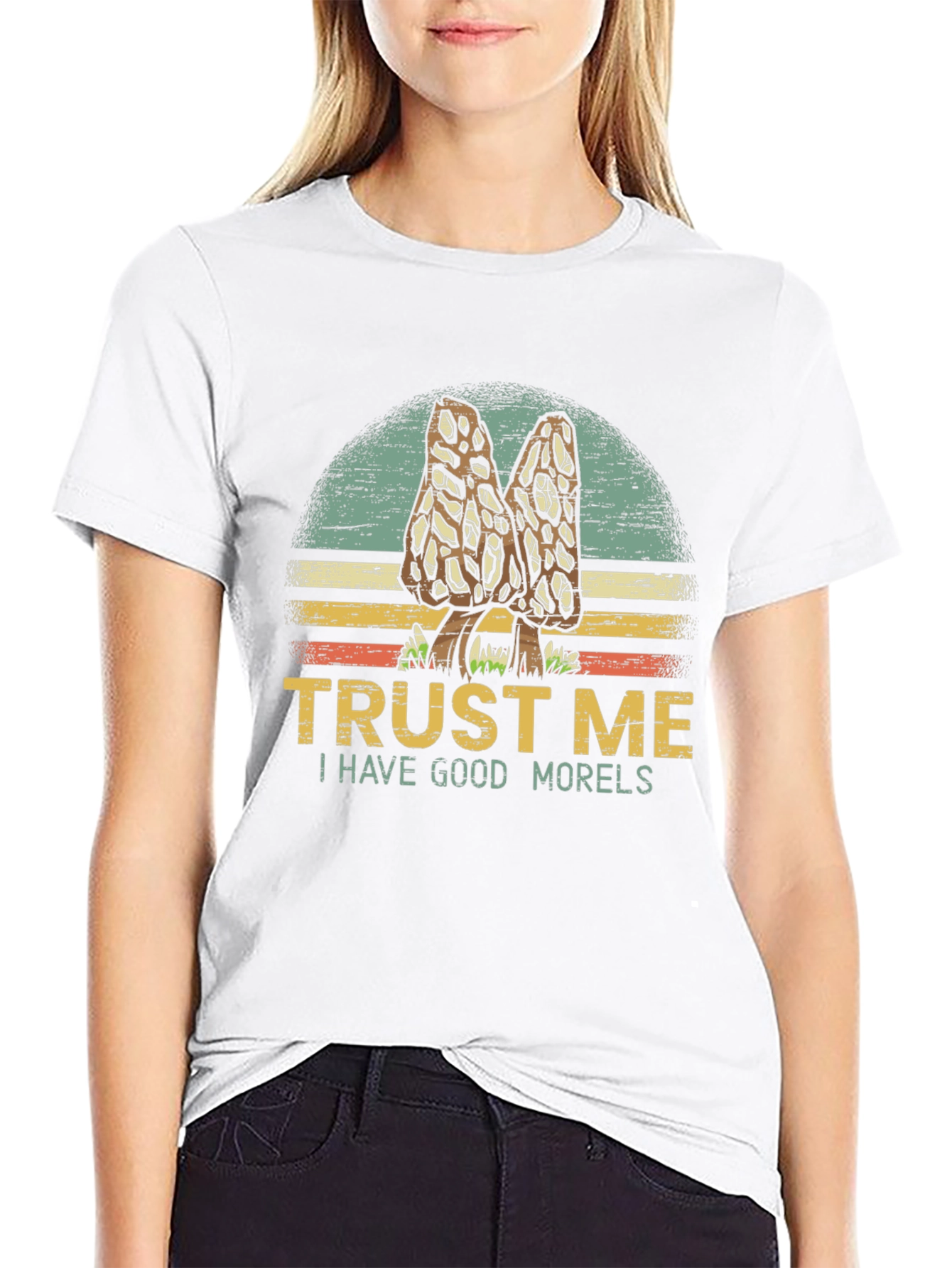 Trust Me Morels T-Shirt Mushroom Hunting Tee
