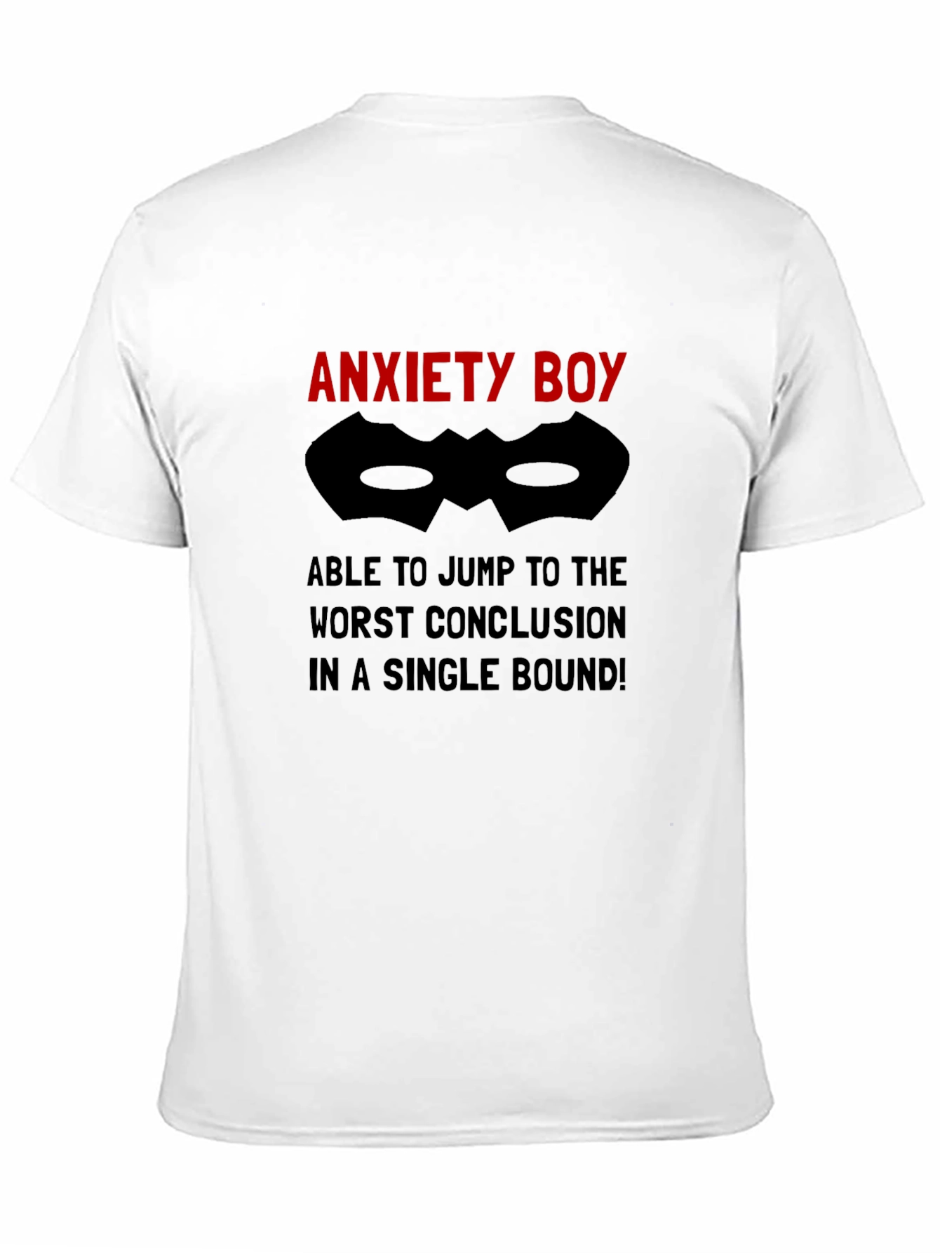 Anxiety Boy Humor T-Shirt
