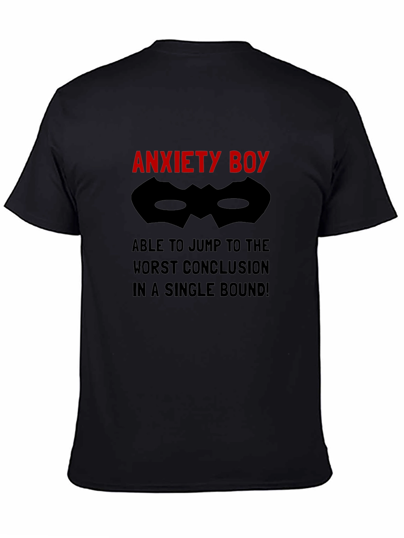 Anxiety Boy Humor T-Shirt