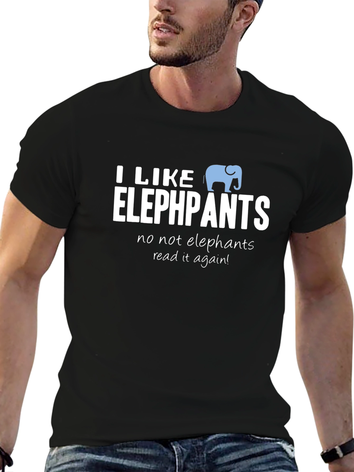 I Like Elephpants Funny T-Shirt