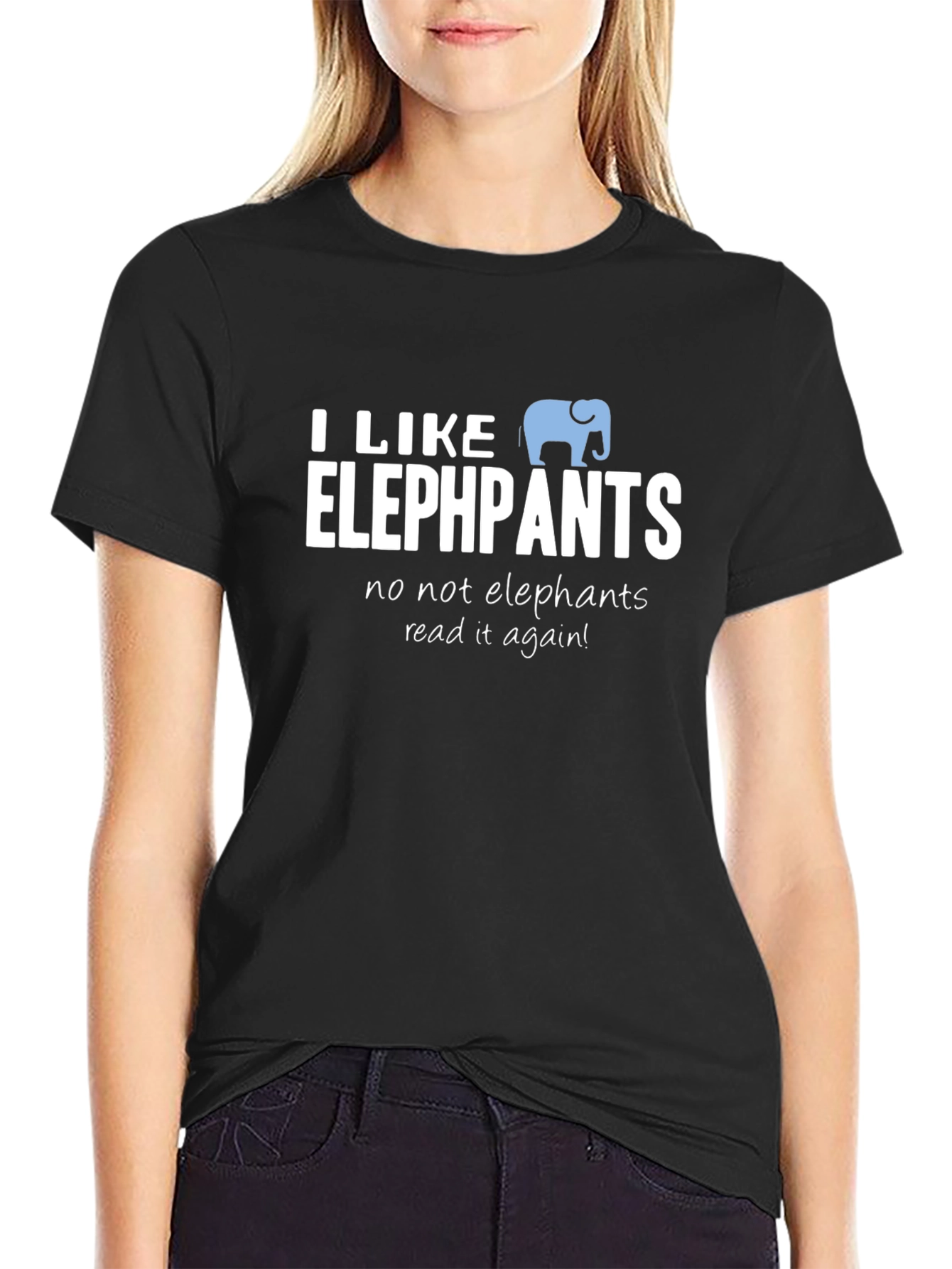I Like Elephpants Funny T-Shirt