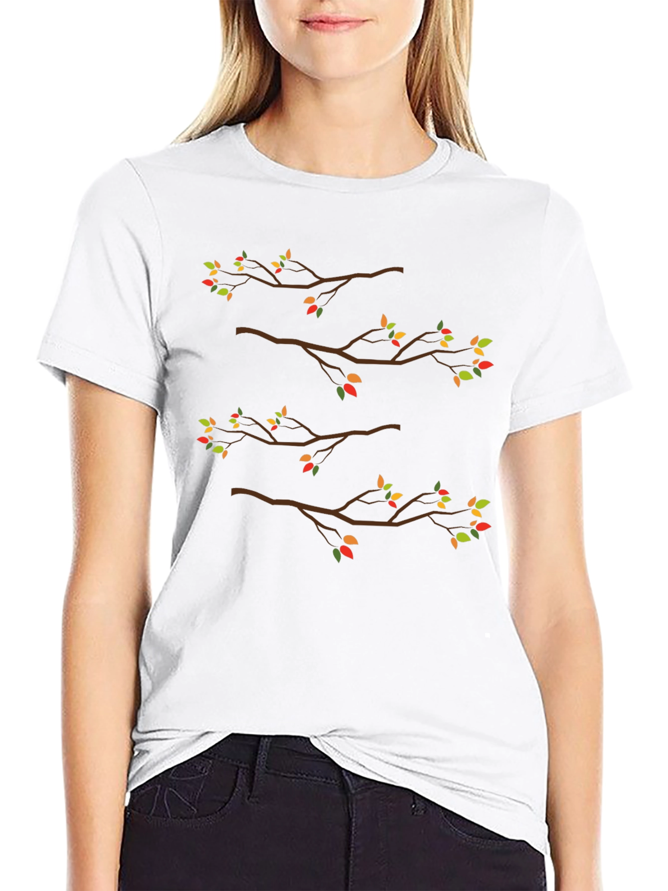 Autumn Branches Graphic T-Shirt