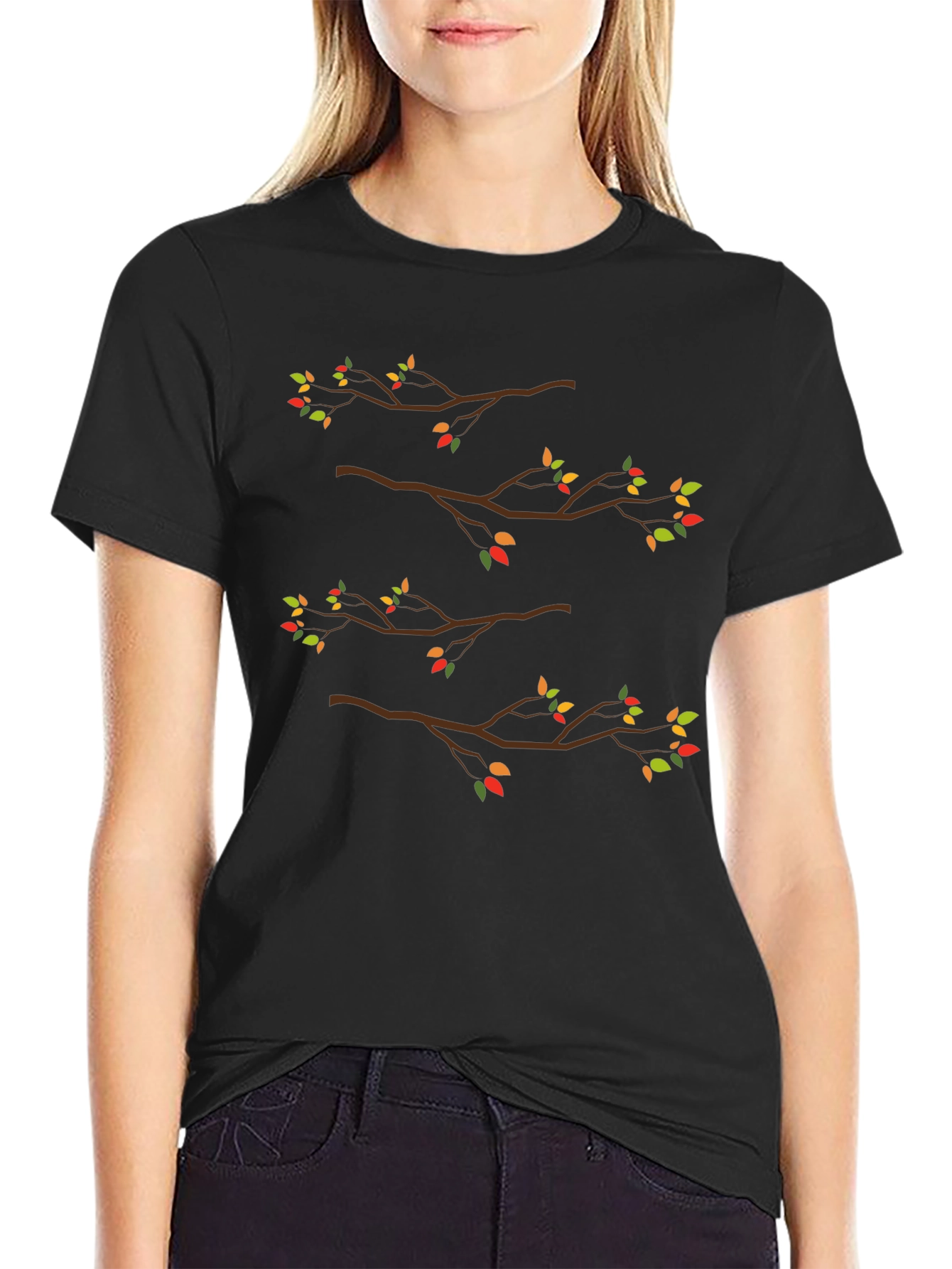 Autumn Branches Graphic T-Shirt