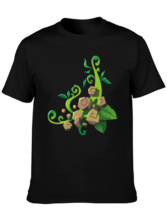 Natures Corner Graphic Tee - Modern Black T-Shirt