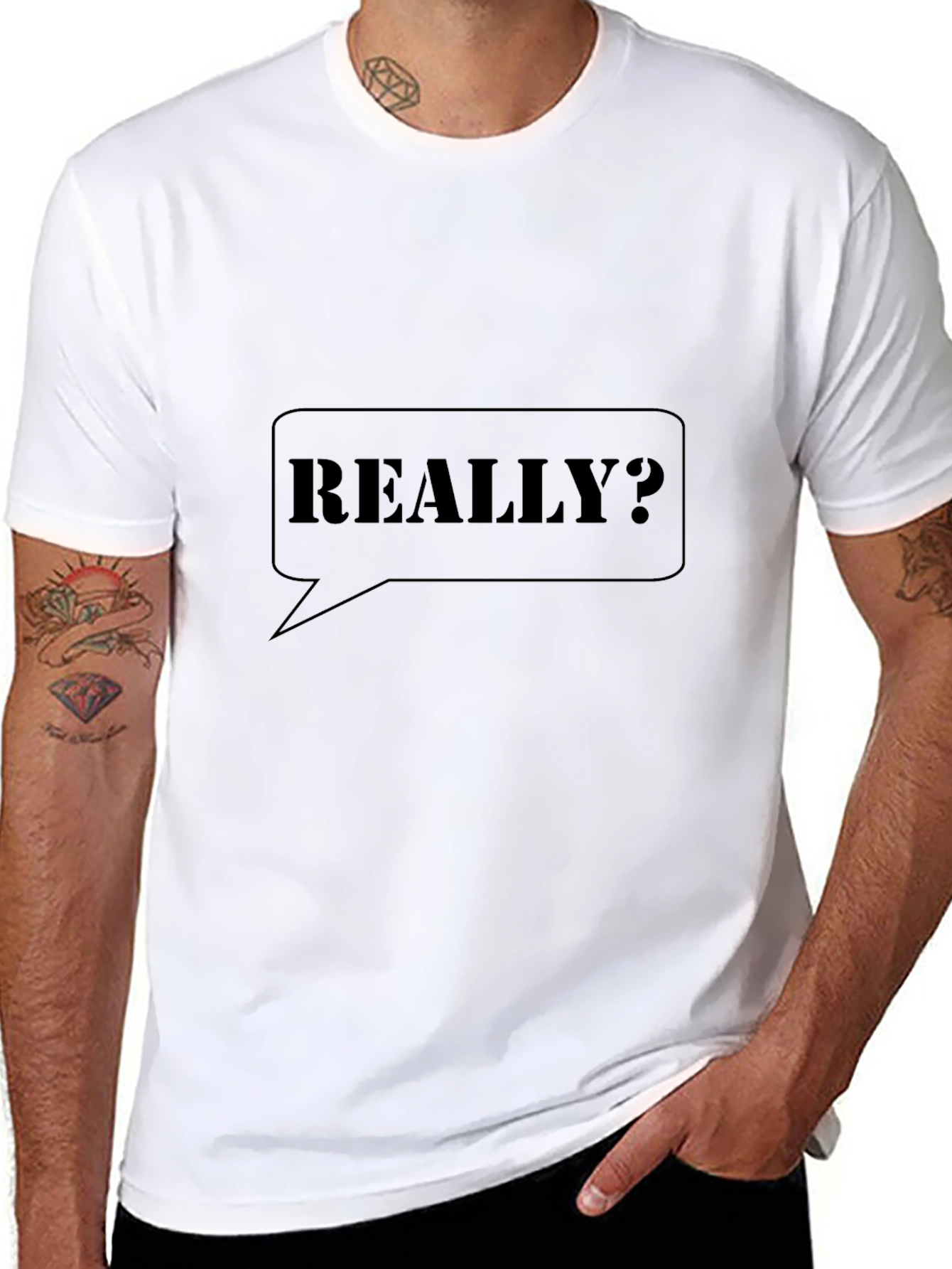 Really? Graphic Tee - Soft Cotton