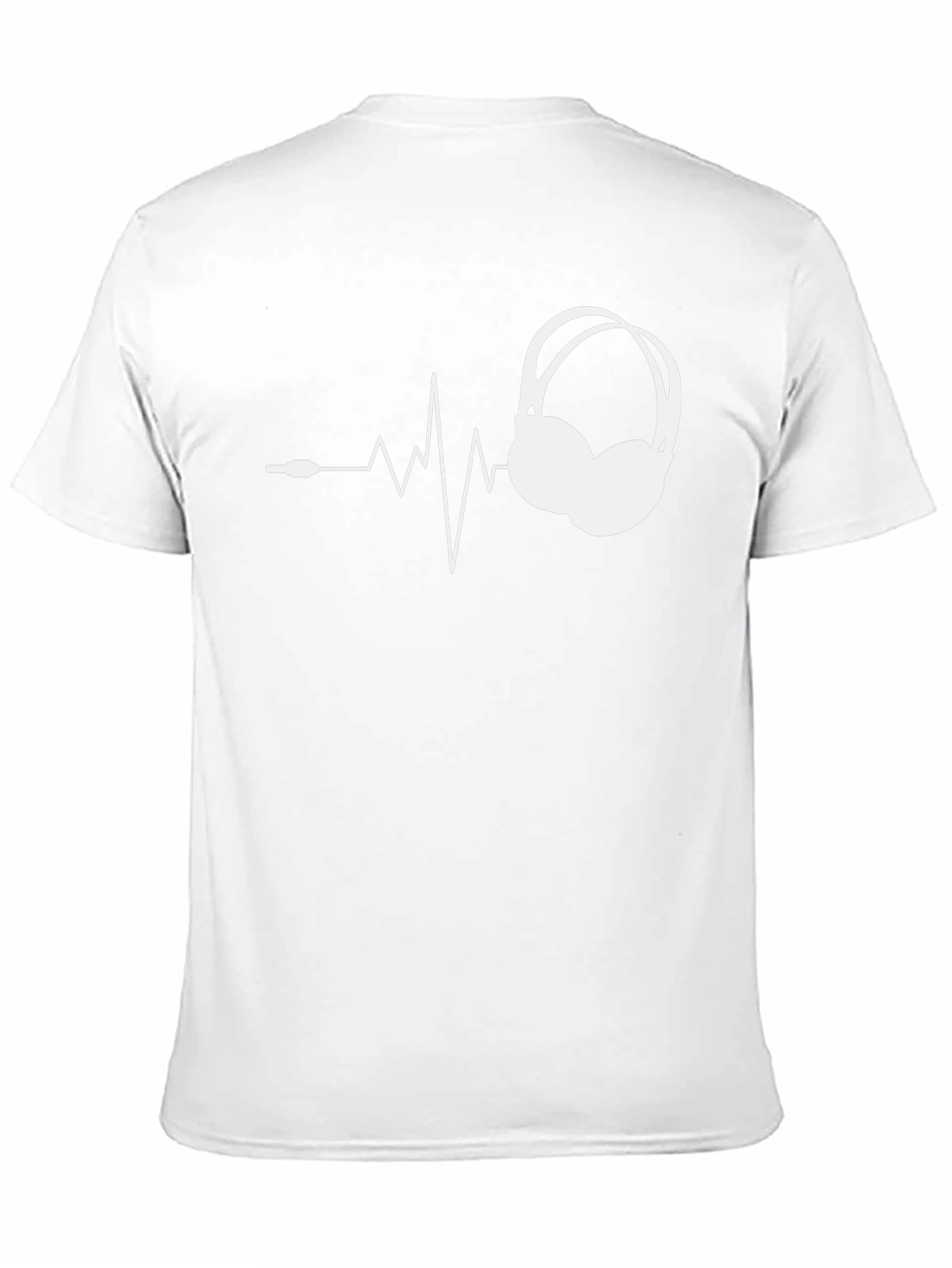 Headphone Heartbeat Graphic Tee