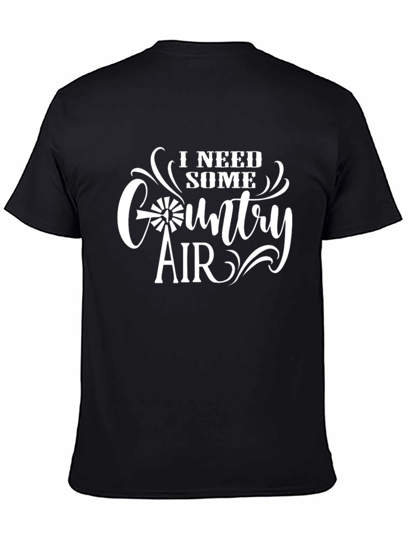 Country Air Graphic Tee - Black