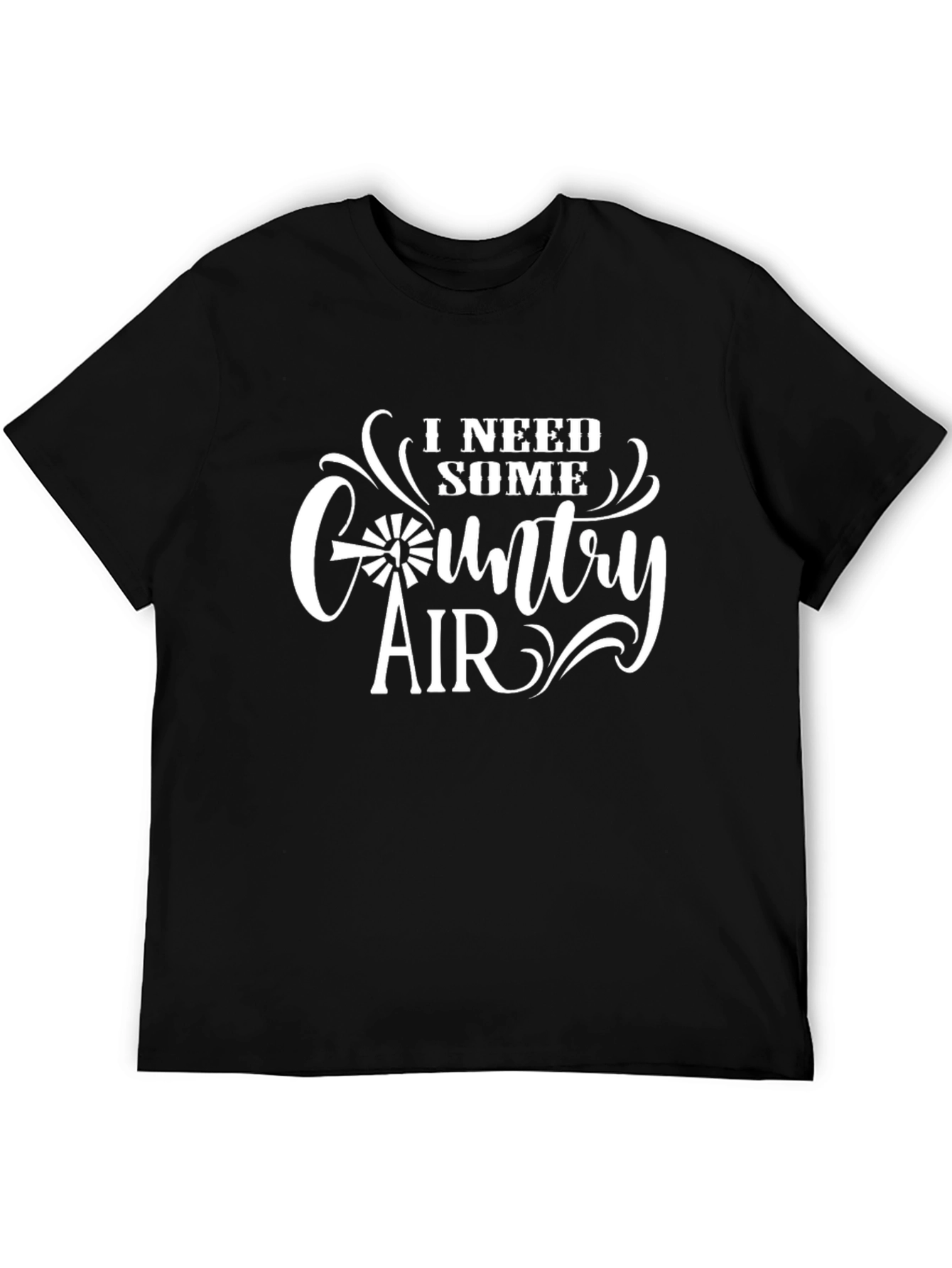 Country Air Graphic Tee - Black