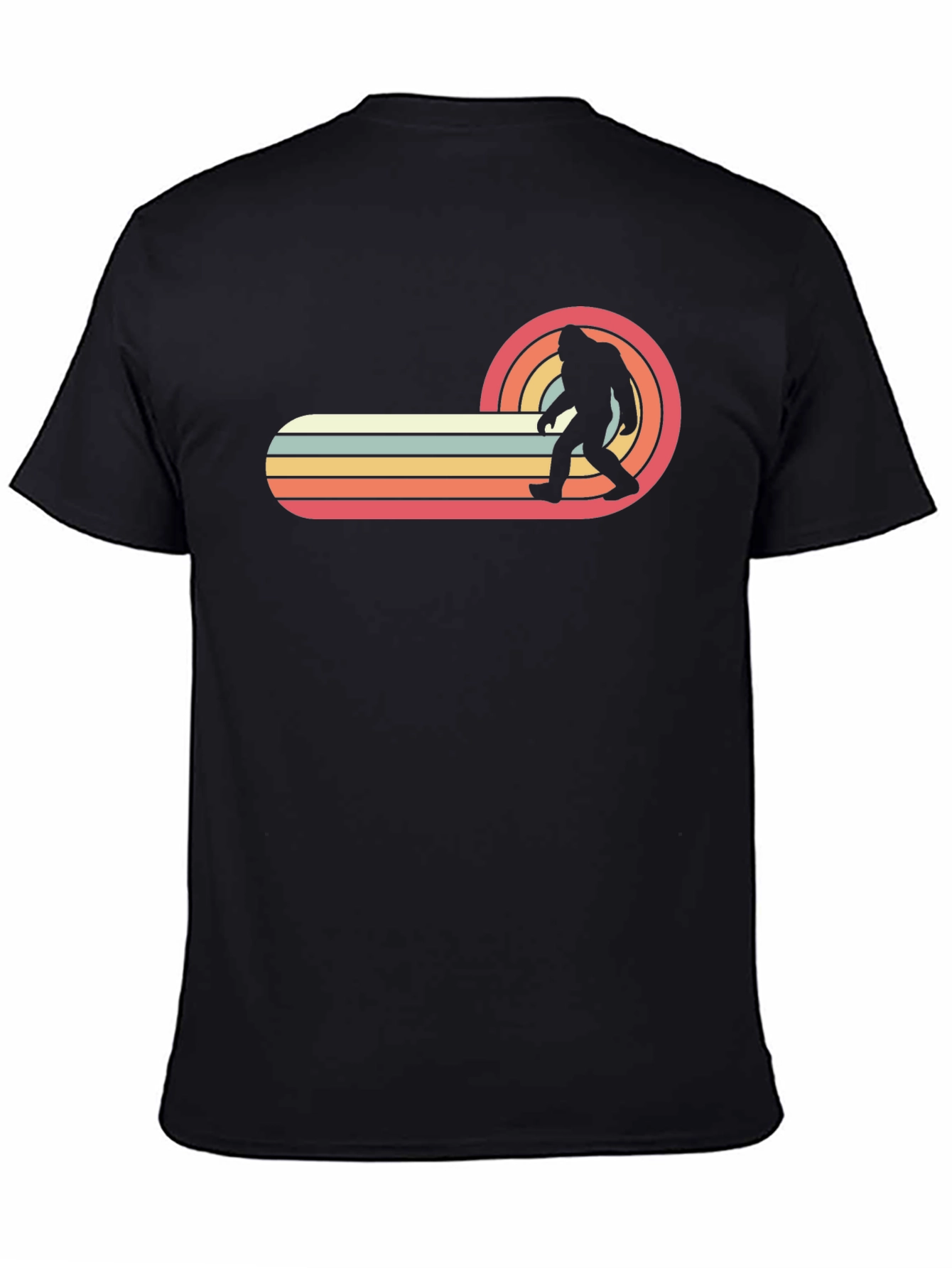 Retro Bigfoot T-Shirt - Novelty Sasquatch Tee