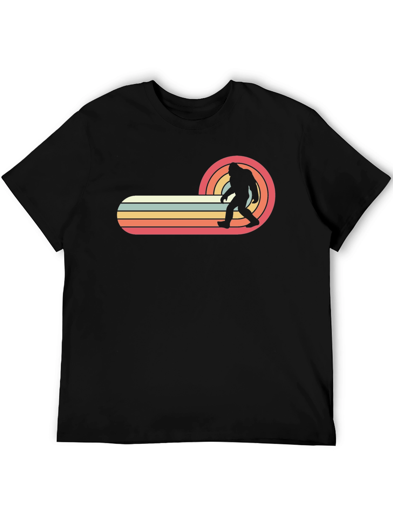 Retro Bigfoot T-Shirt - Novelty Sasquatch Tee