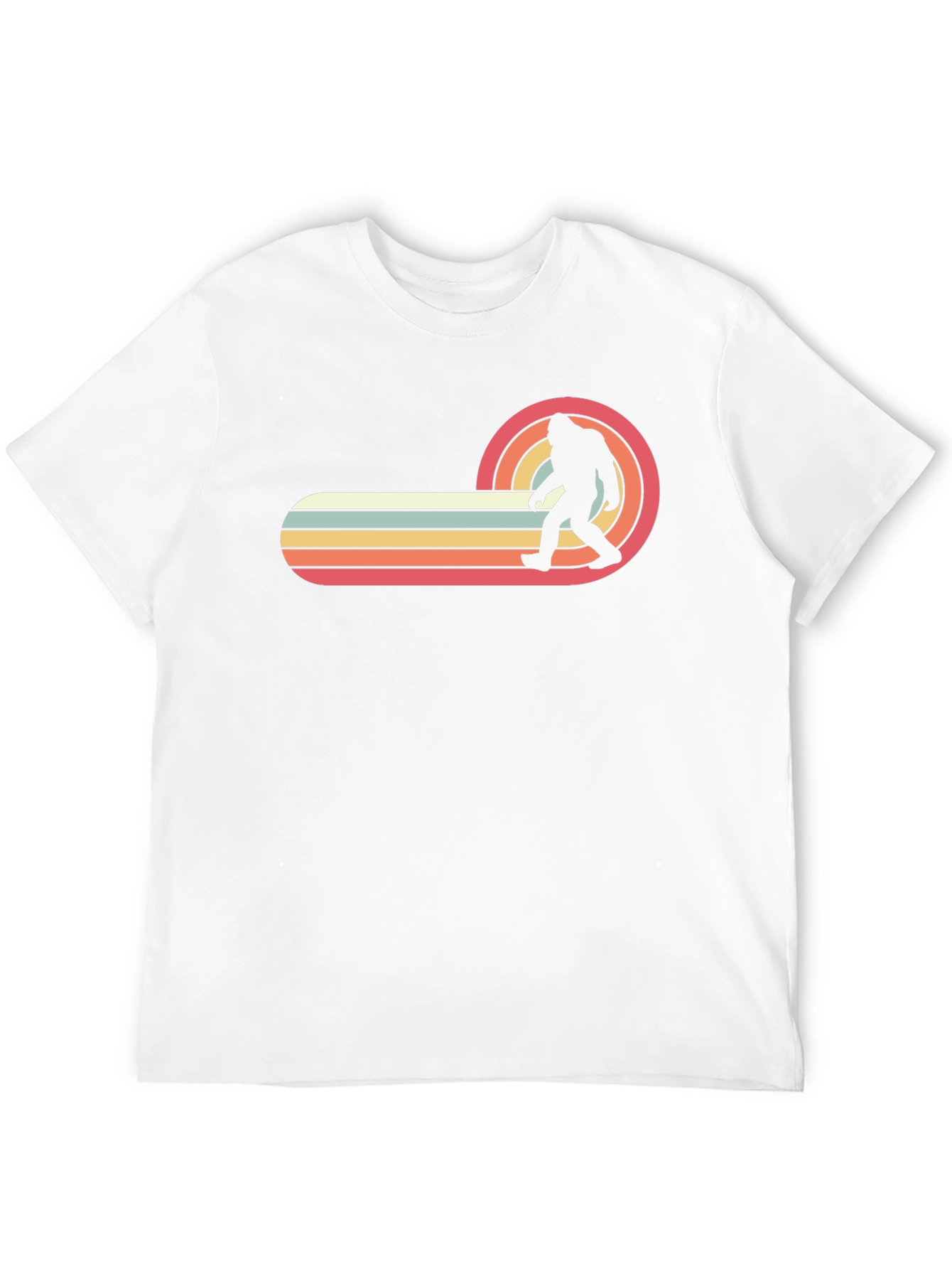 Retro Bigfoot T-Shirt - Novelty Sasquatch Tee