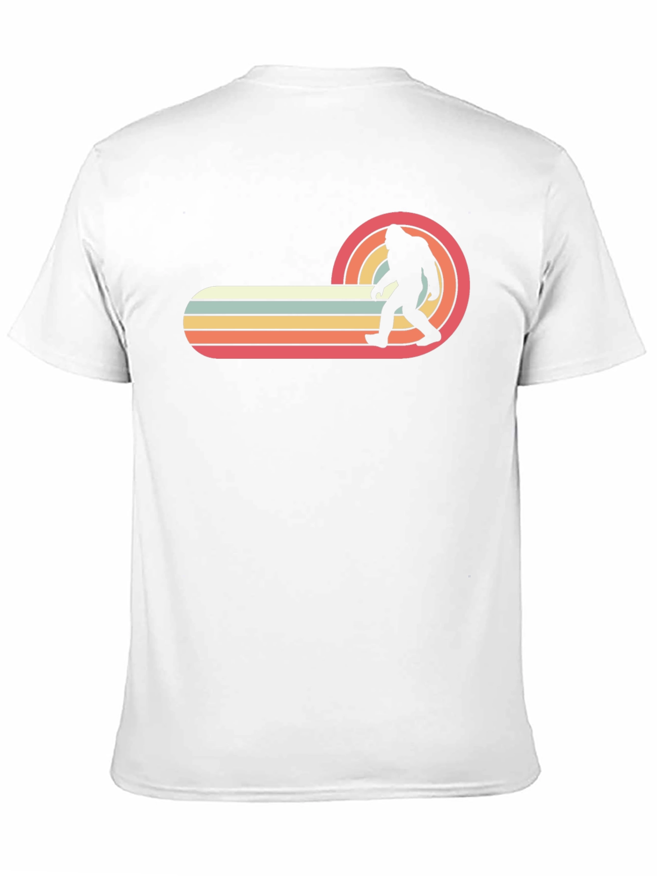 Retro Bigfoot T-Shirt - Novelty Sasquatch Tee