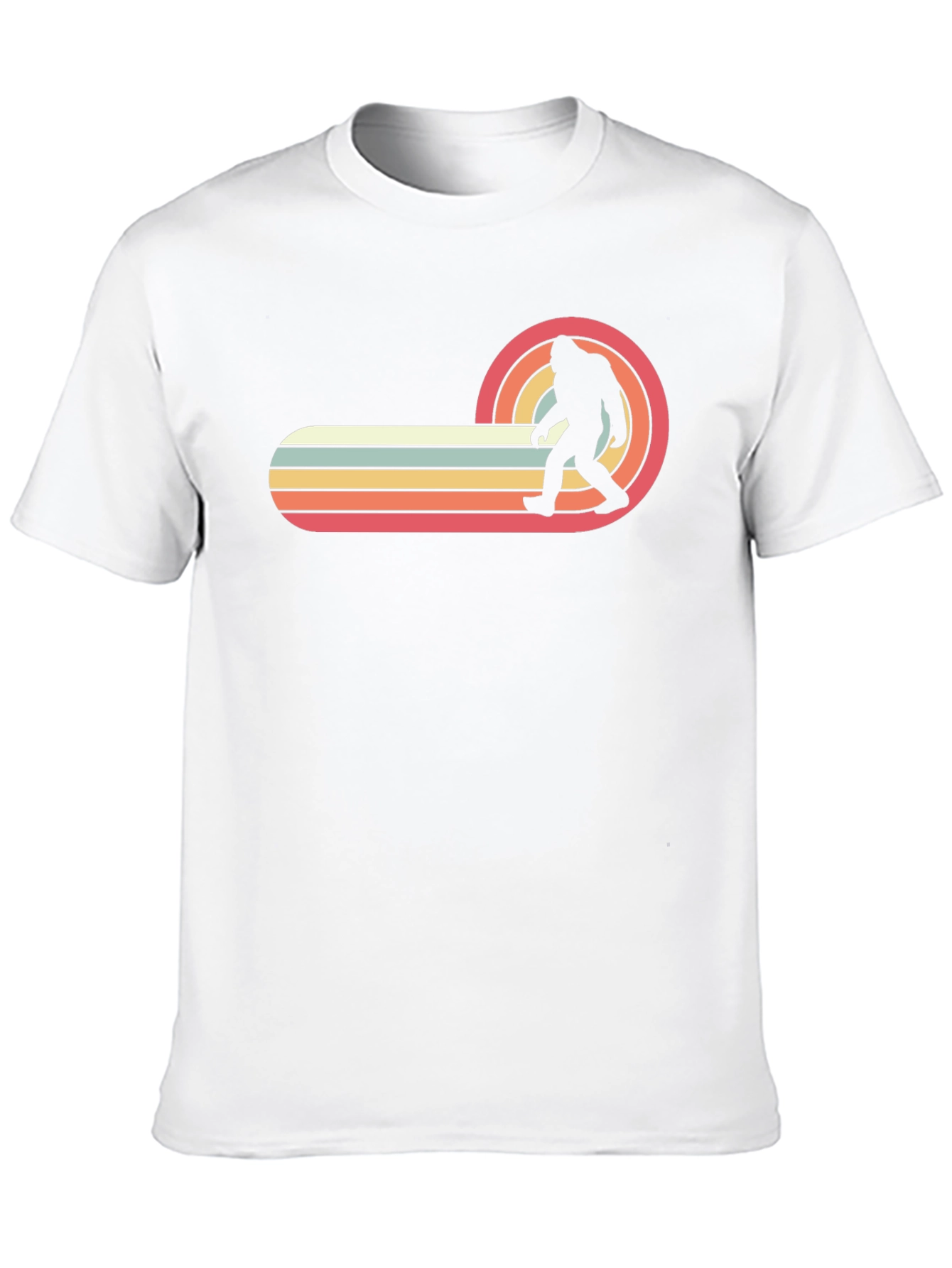 Retro Bigfoot T-Shirt - Novelty Sasquatch Tee