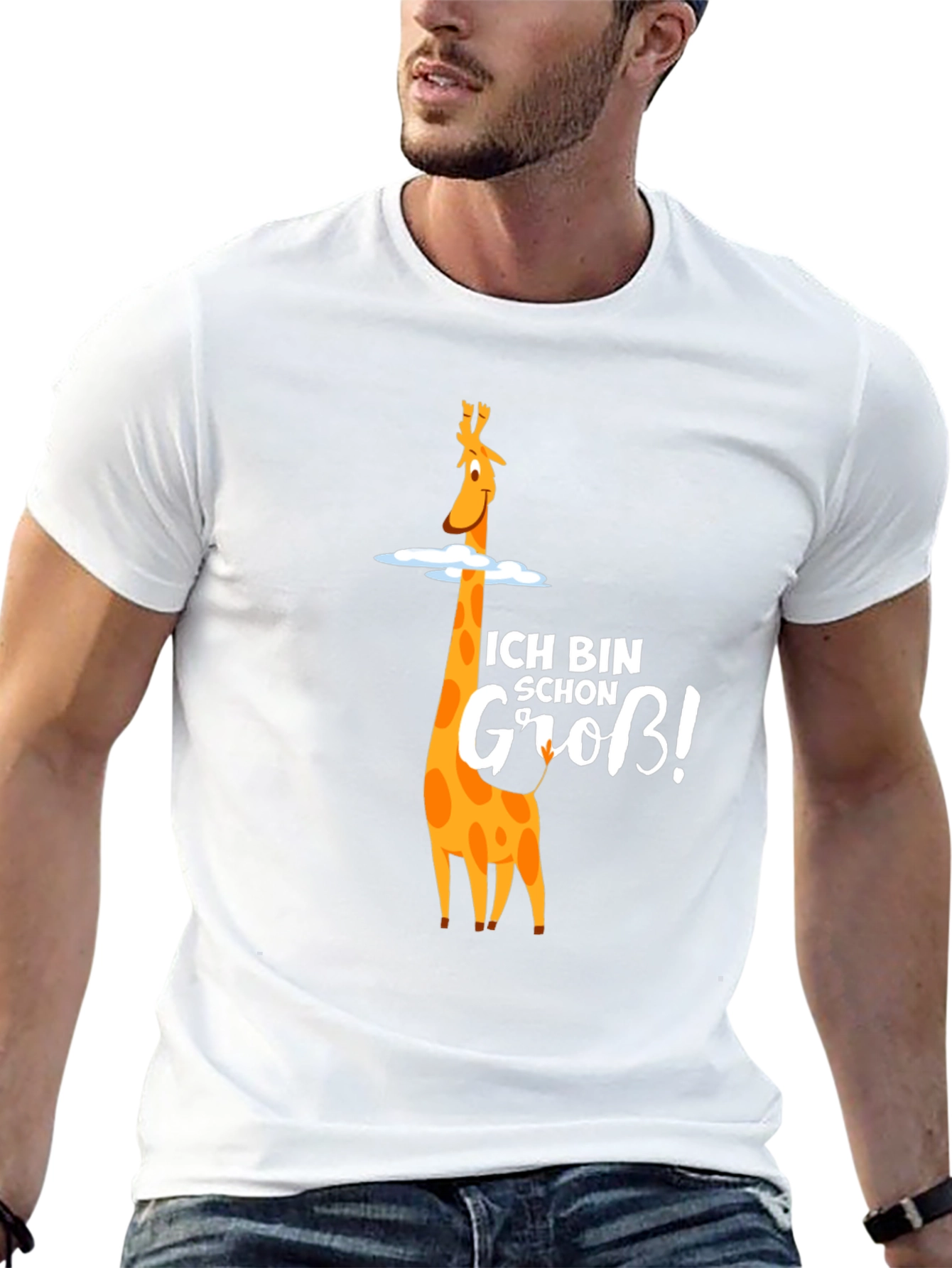 Funny Giraffe T-Shirt - Ich Bin Schon Gross!