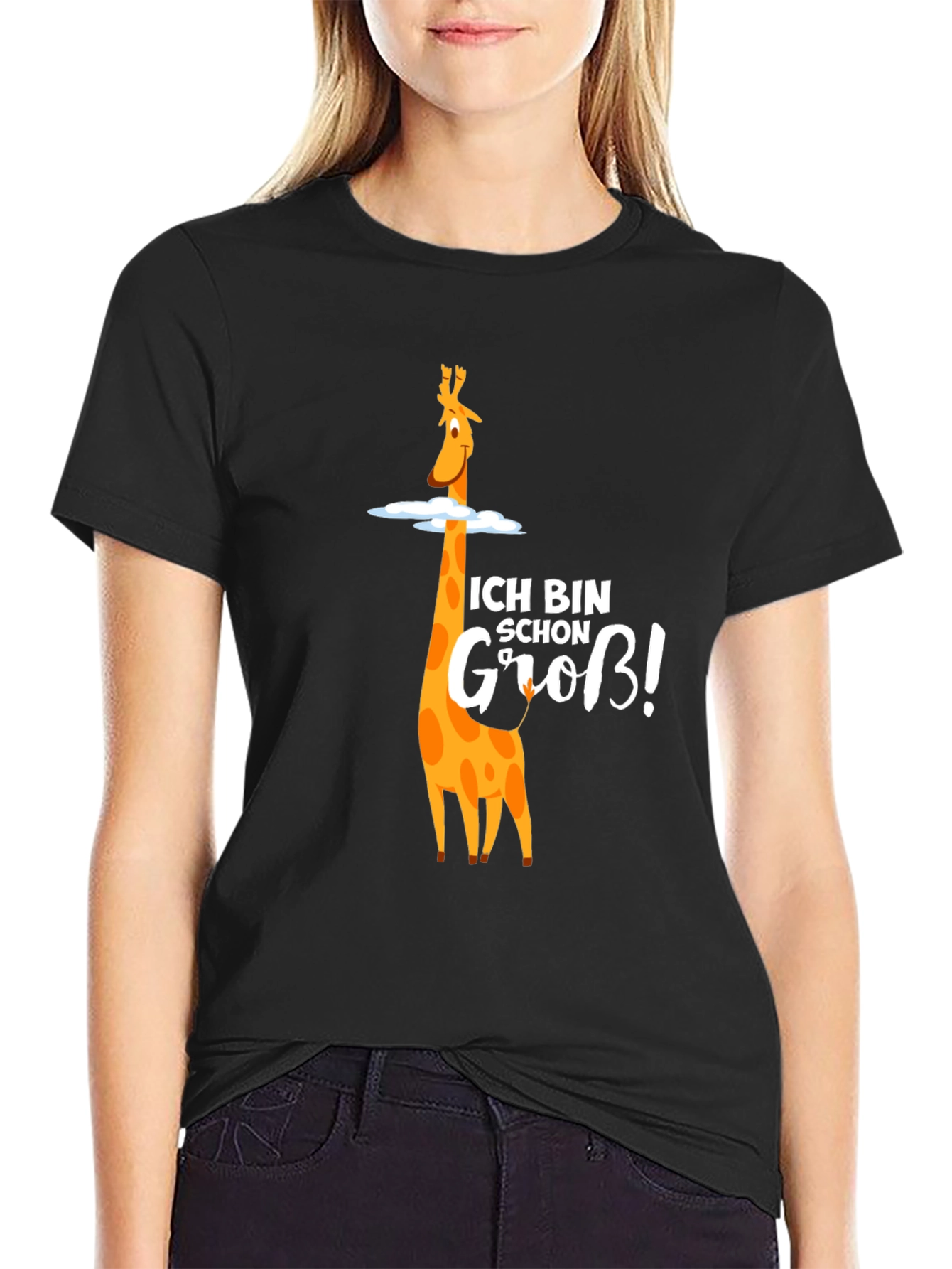 Funny Giraffe T-Shirt - Ich Bin Schon Gross!