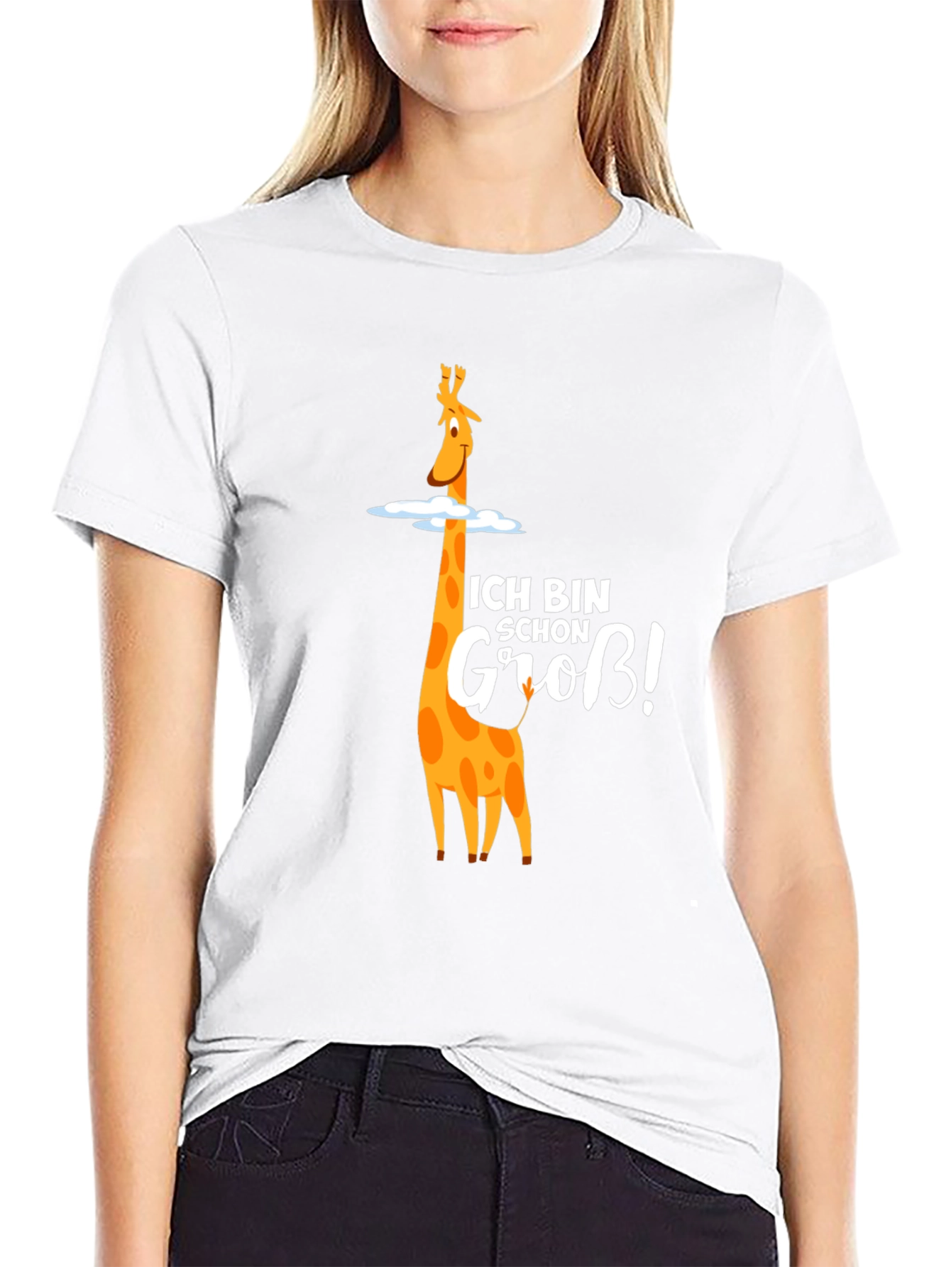 Funny Giraffe T-Shirt - Ich Bin Schon Gross!