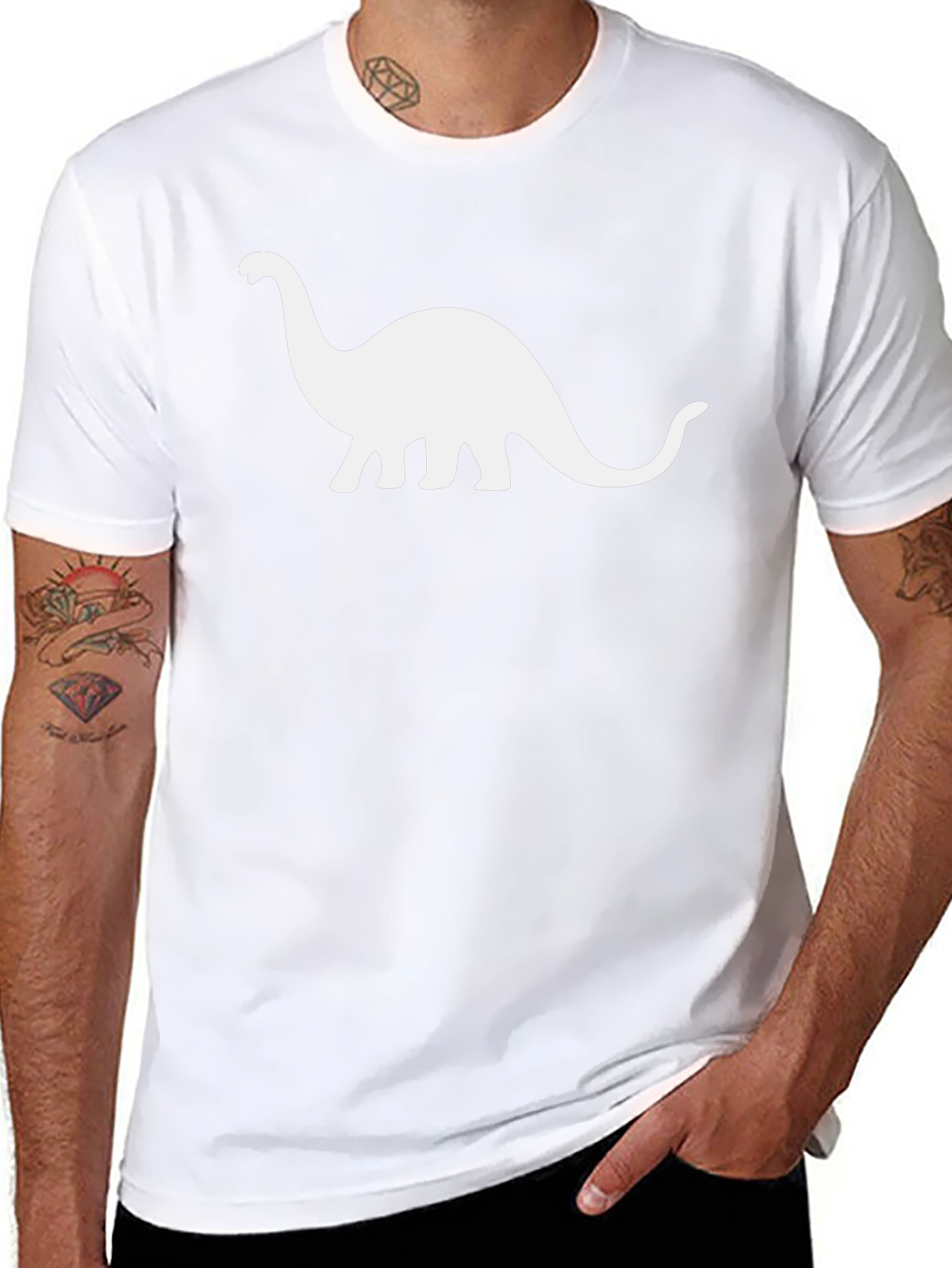 Dinosaur Graphic T-Shirt - Casual Style