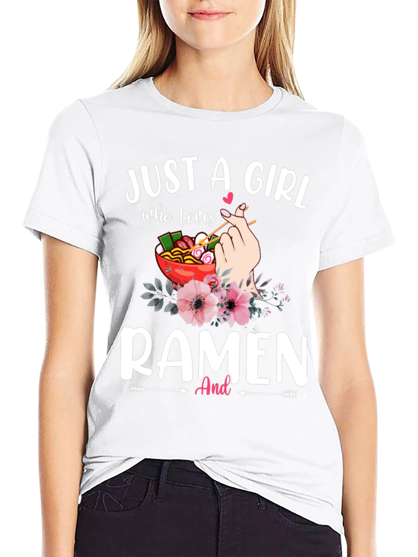 Just a Girl Who Loves Ramen T-Shirt