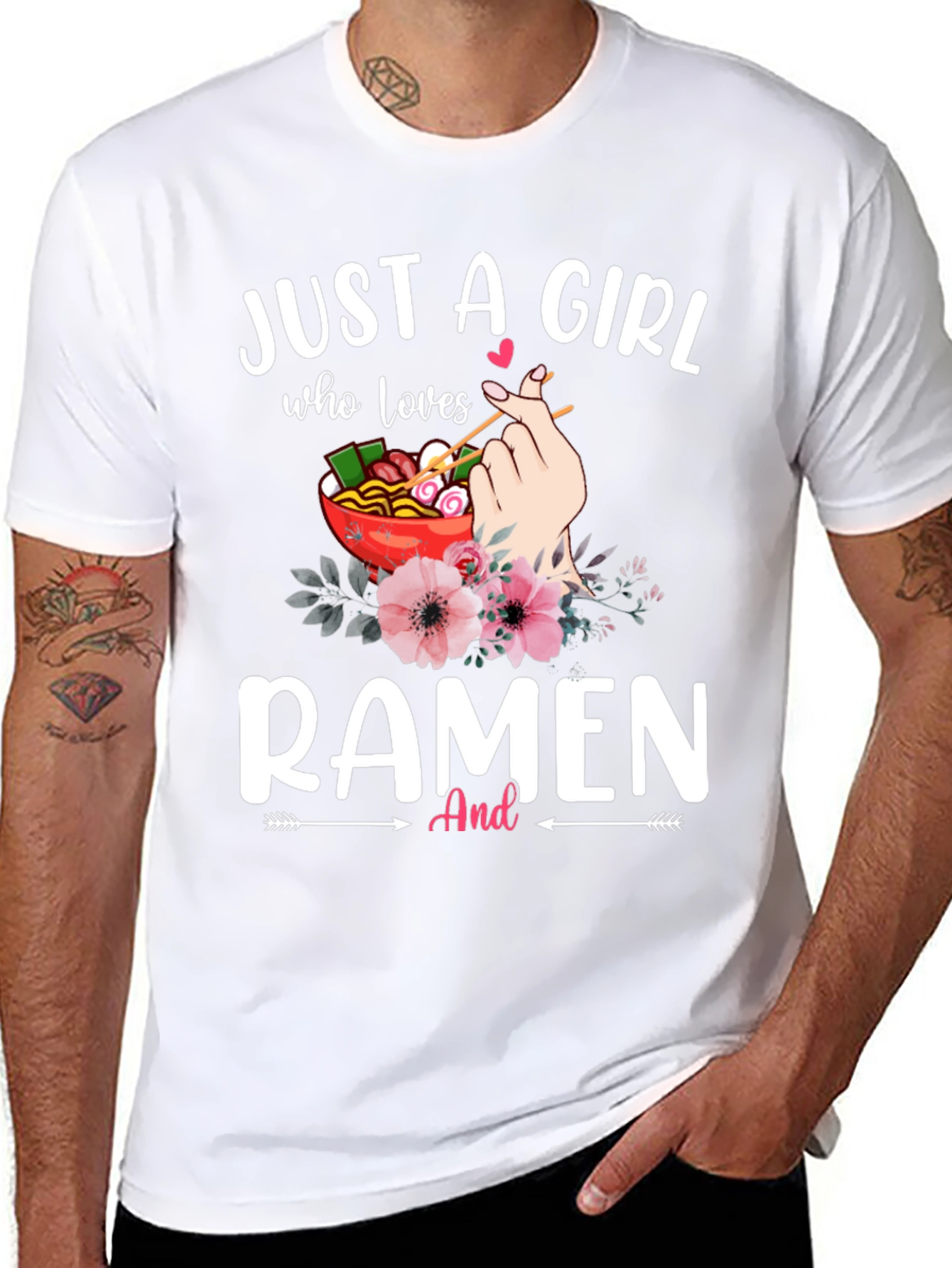 Just a Girl Who Loves Ramen T-Shirt