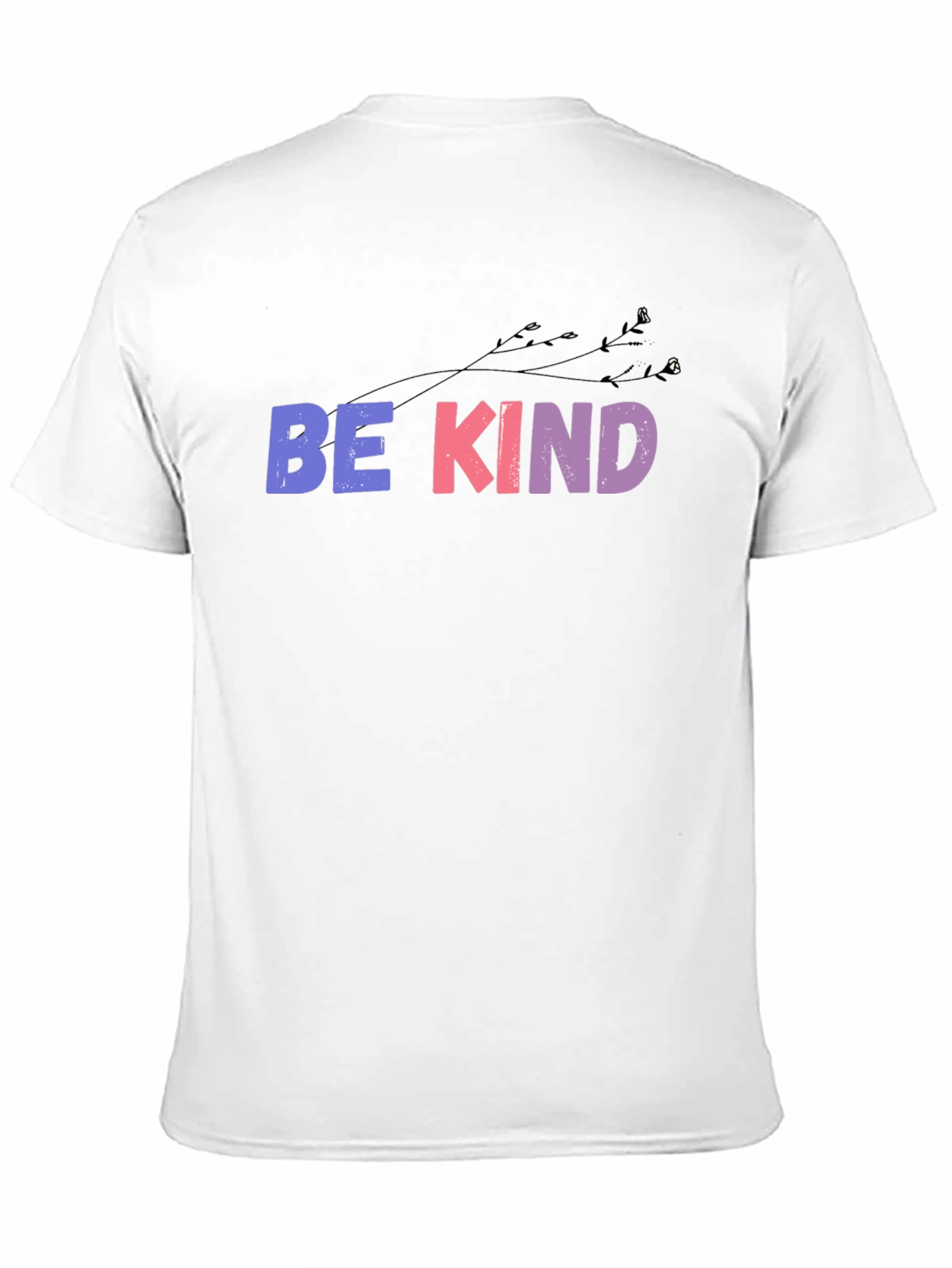 Be Kind Graphic Tee - Soft Black Cotton T-Shirt