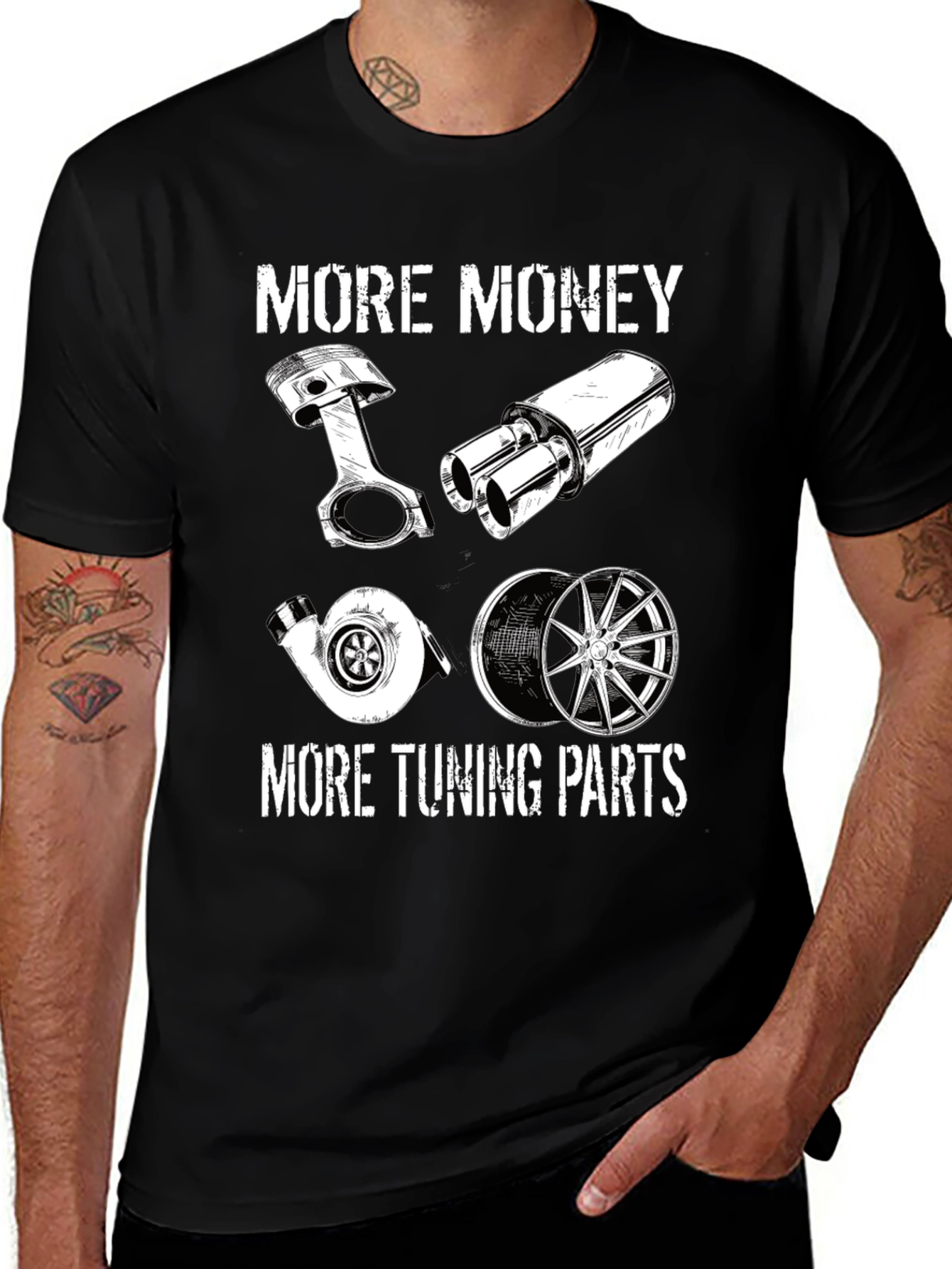 More Money More Tuning Parts T-Shirt