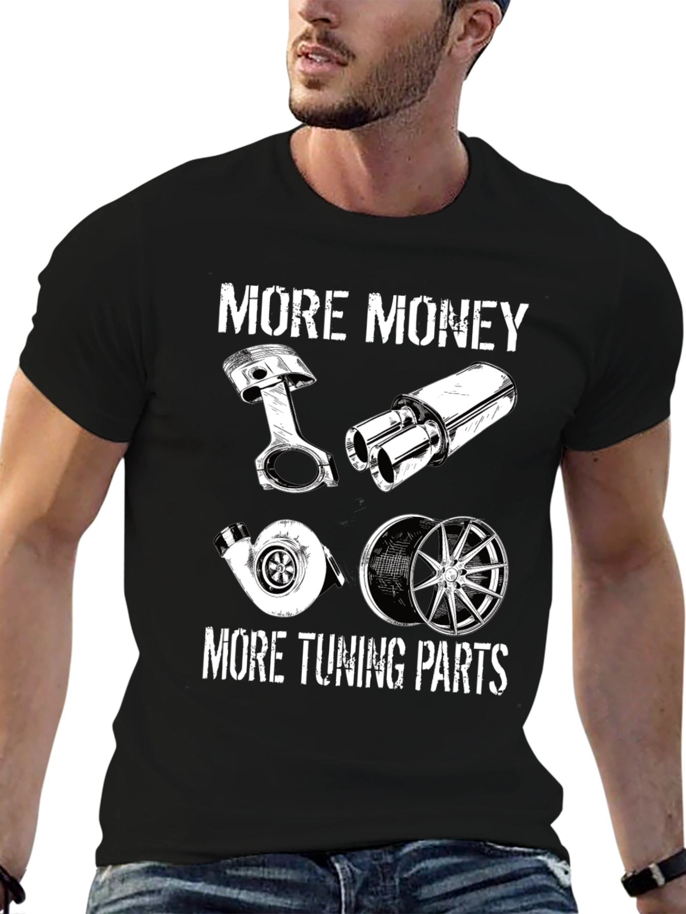 More Money More Tuning Parts T-Shirt
