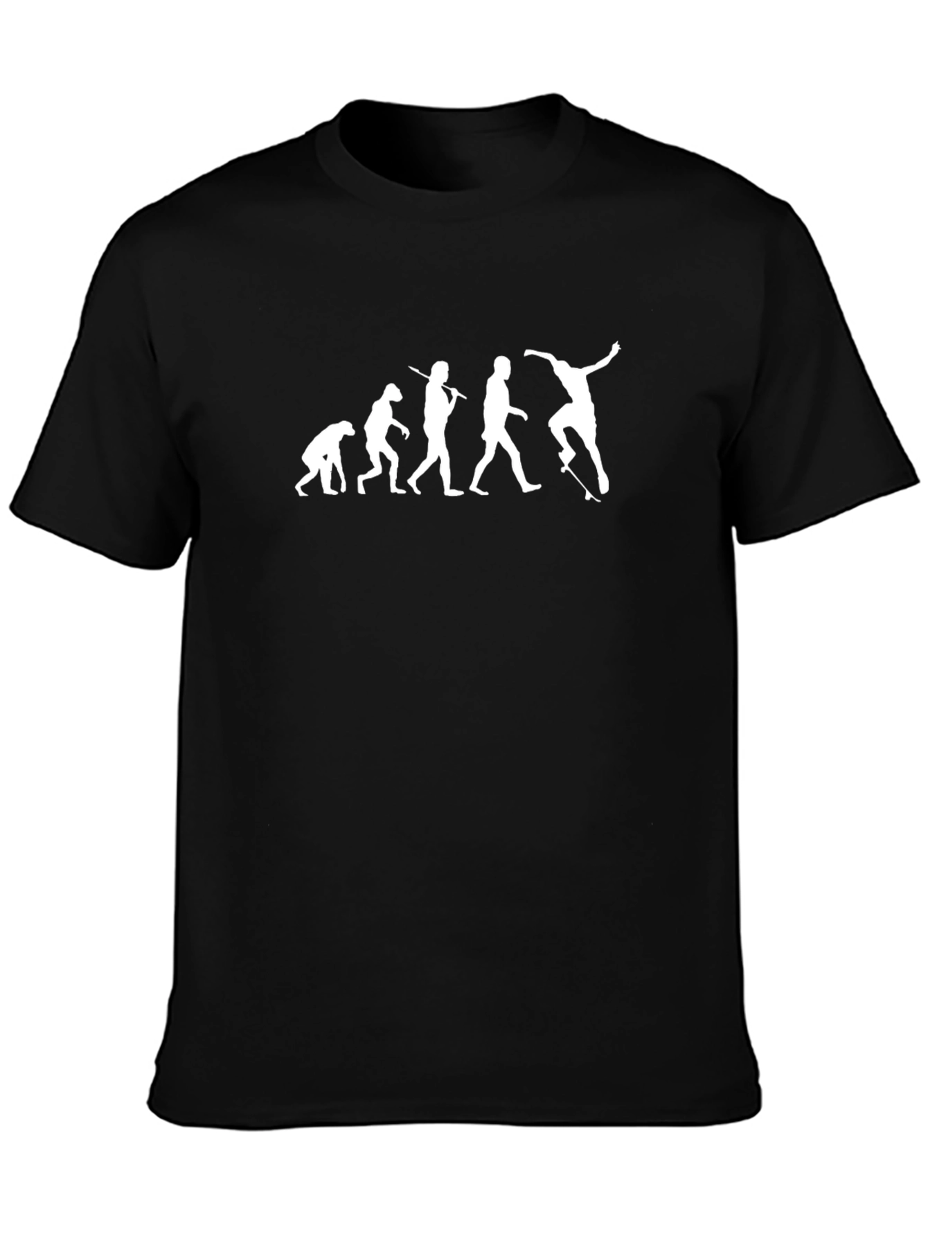 Evolution of Skateboarding Graphic T-Shirt