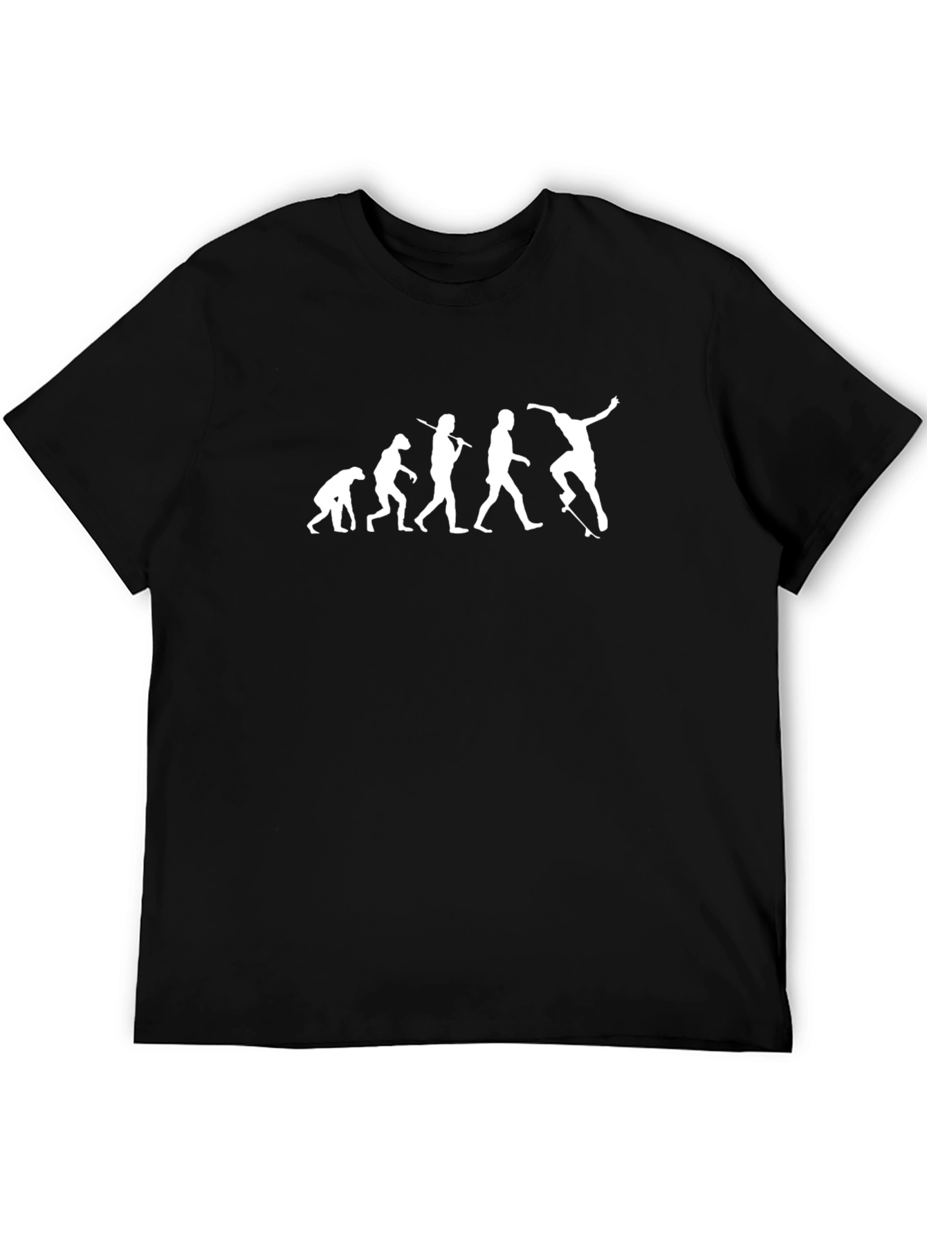 Evolution of Skateboarding Graphic T-Shirt
