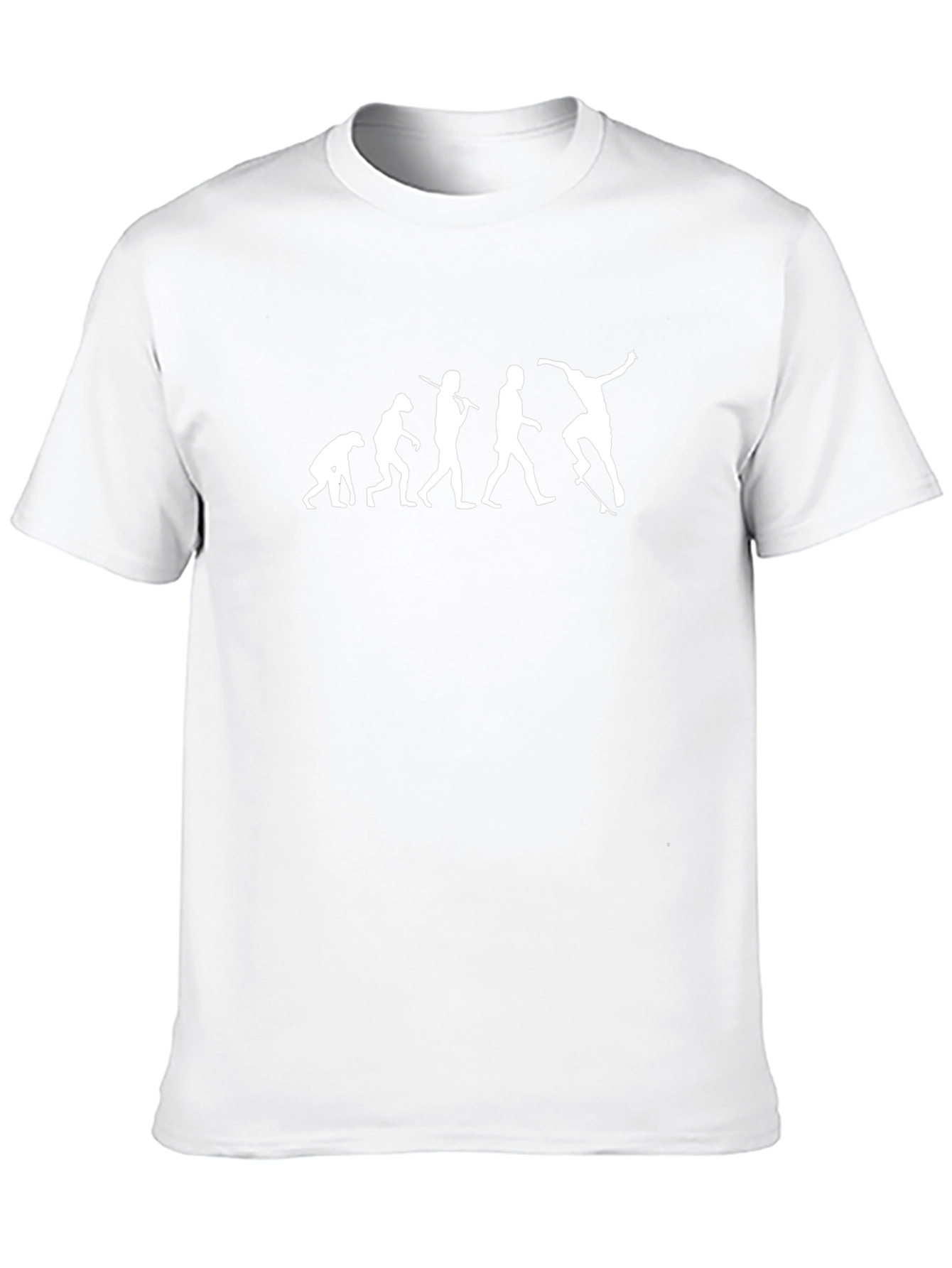 Evolution of Skateboarding Graphic T-Shirt