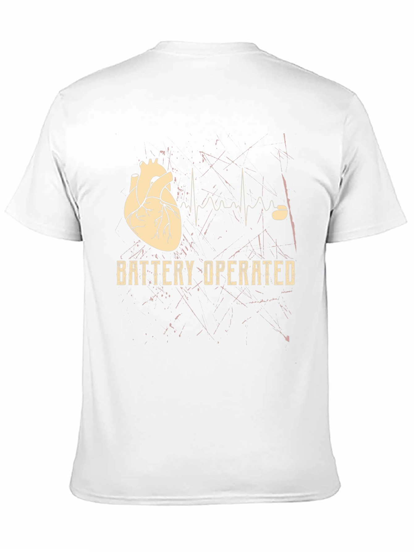 Battery Operated Heart Graphic Tee