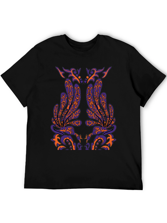 Tribal Art Black T-Shirt