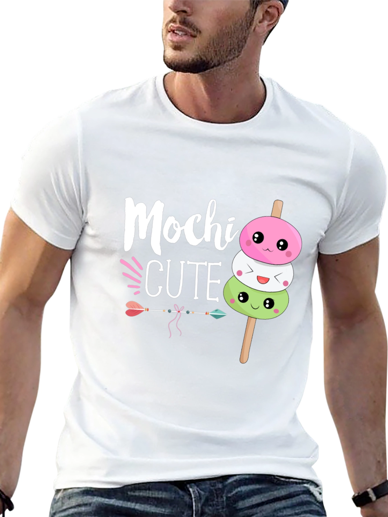 Cute Mochi Stack T-Shirt - Kawaii Japanese Dessert Tee