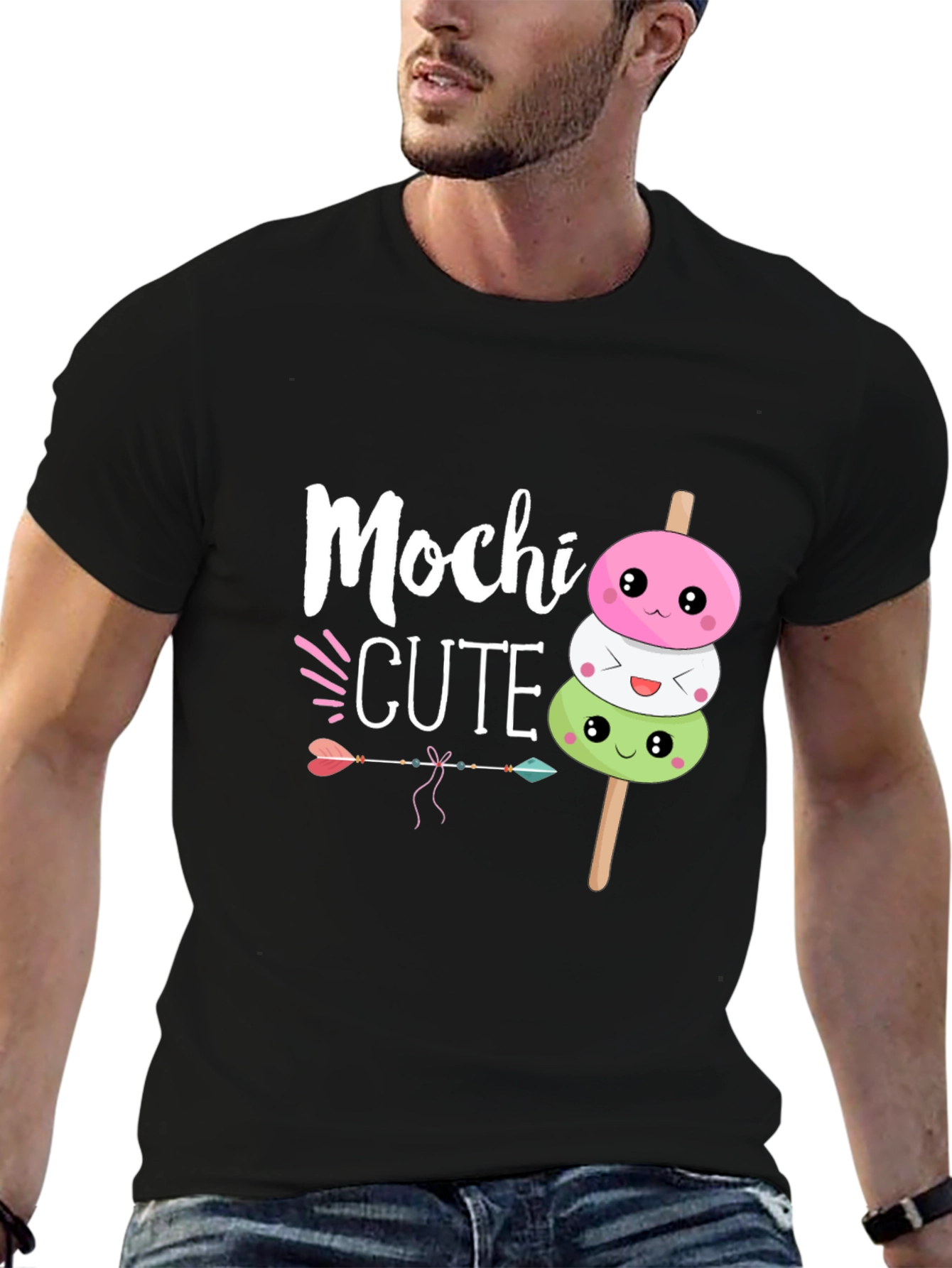 Cute Mochi Stack T-Shirt - Kawaii Japanese Dessert Tee