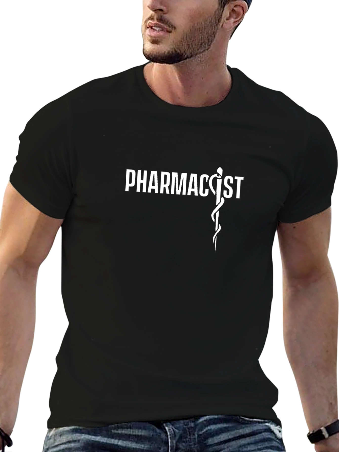 Pharmacist Caduceus Graphic T-Shirt
