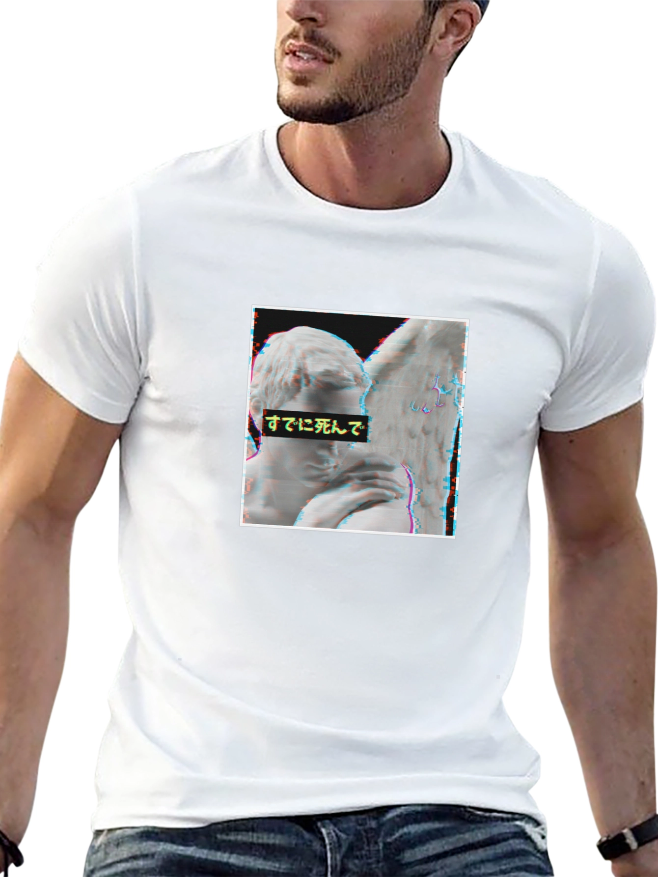 Angel Aesthetic T-Shirt - Vaporwave Style