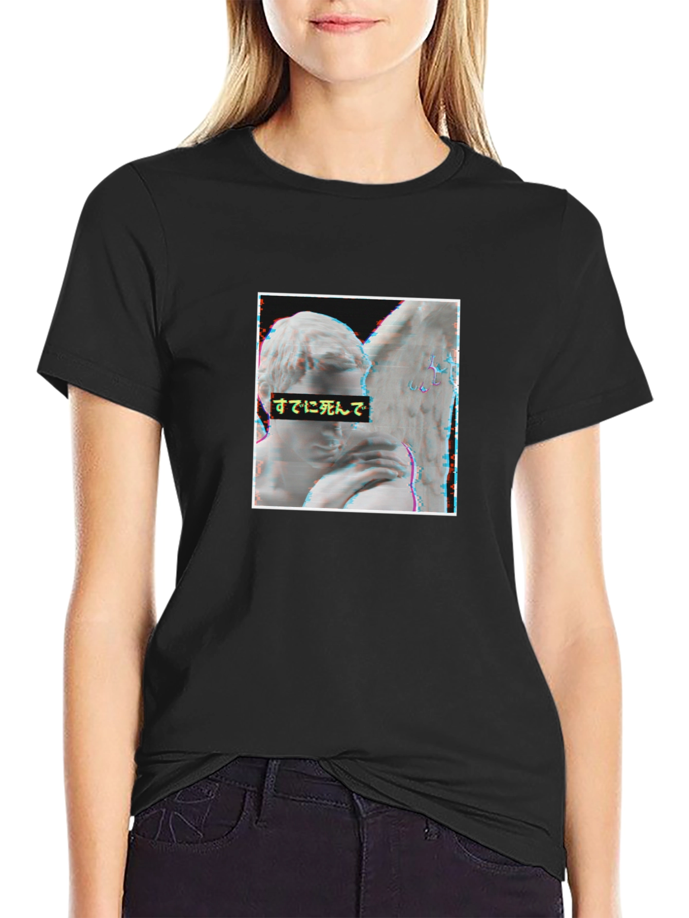 Angel Aesthetic T-Shirt - Vaporwave Style