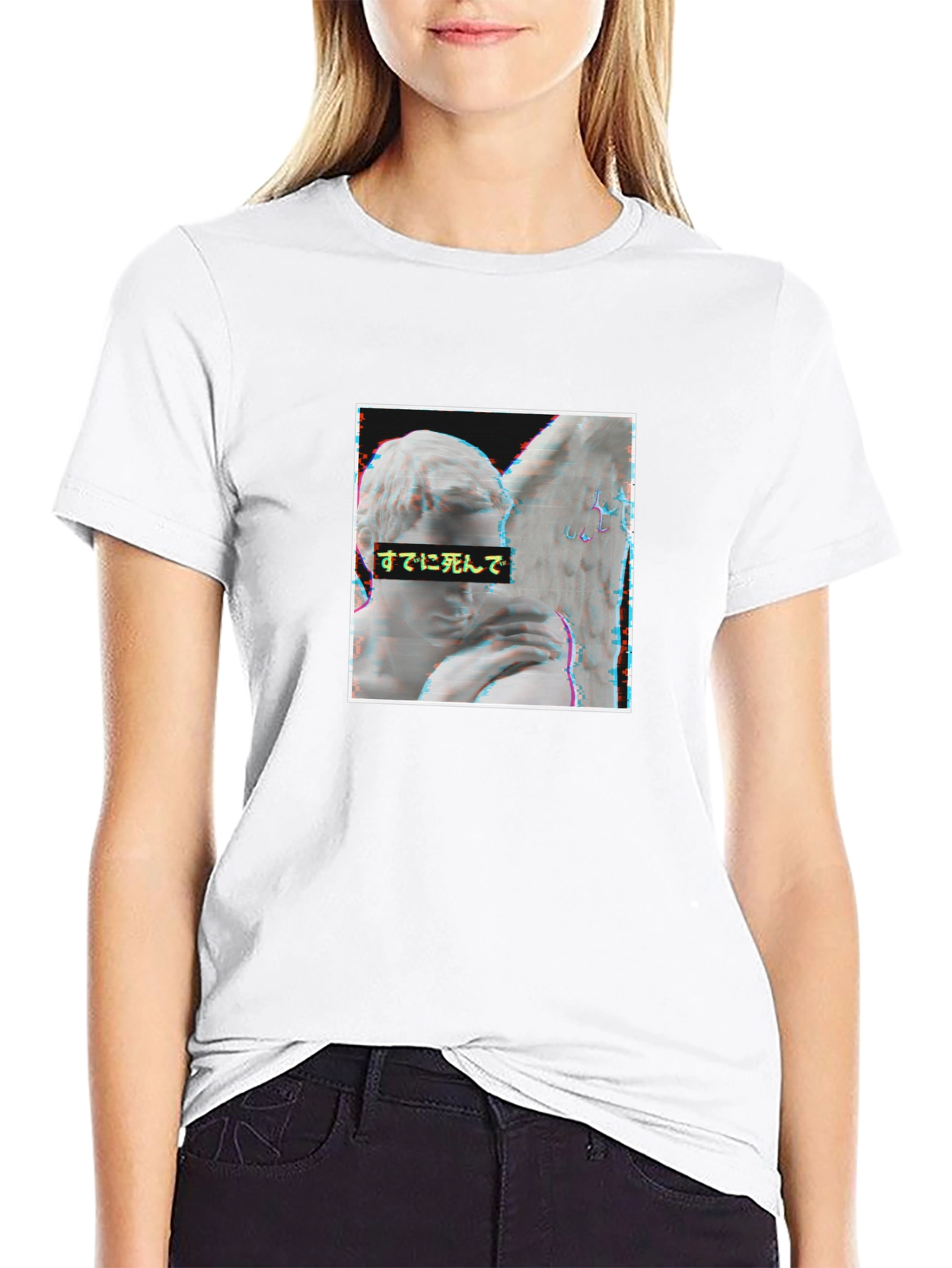 Angel Aesthetic T-Shirt - Vaporwave Style