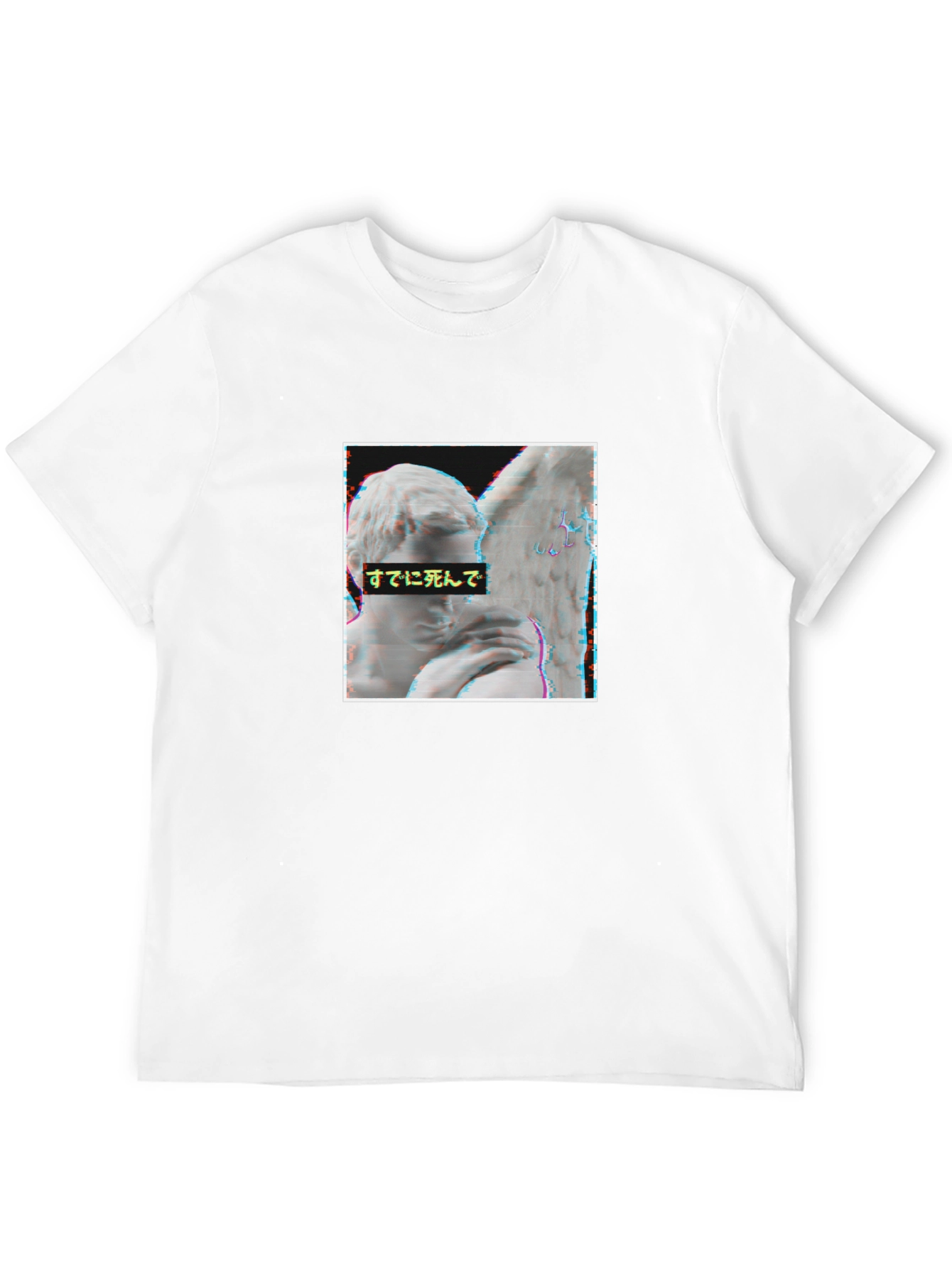 Angel Aesthetic T-Shirt - Vaporwave Style