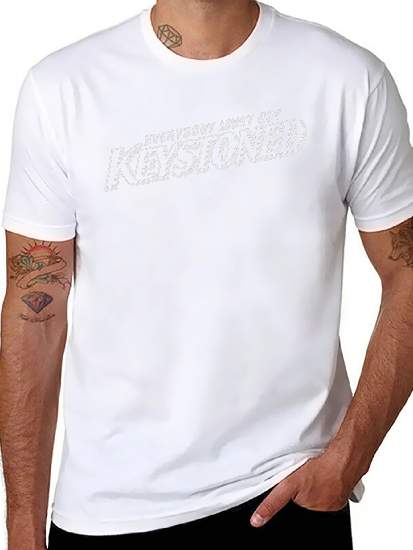Everybody Must Get Keystoned Black T-Shirt